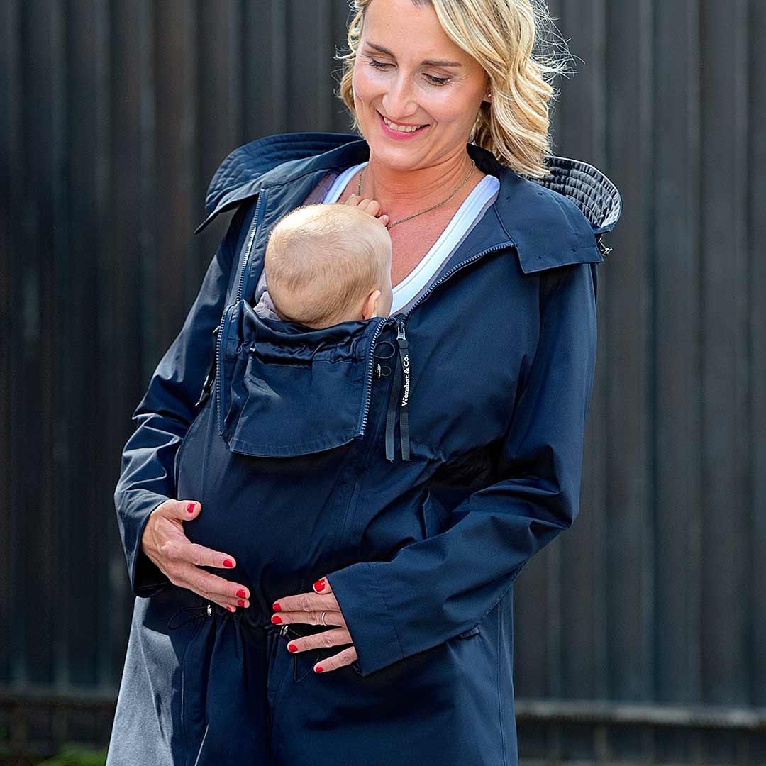 Wombat & Co KOWARI 4-in-1 Babywearing Jacket Set - Blue、mySite、merchandisen