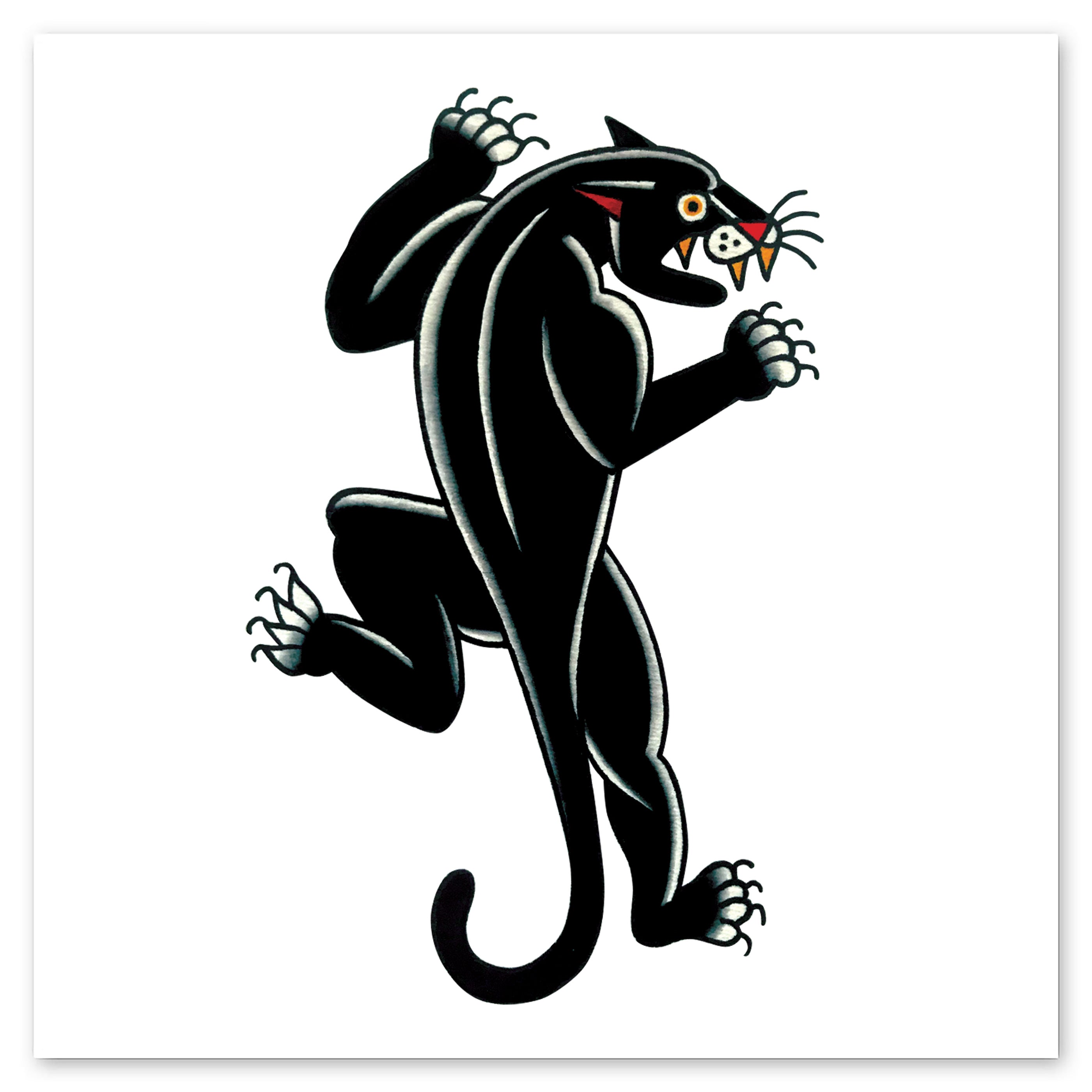  Panther Tattly Temporary Tattoos、mySite、ghnorth