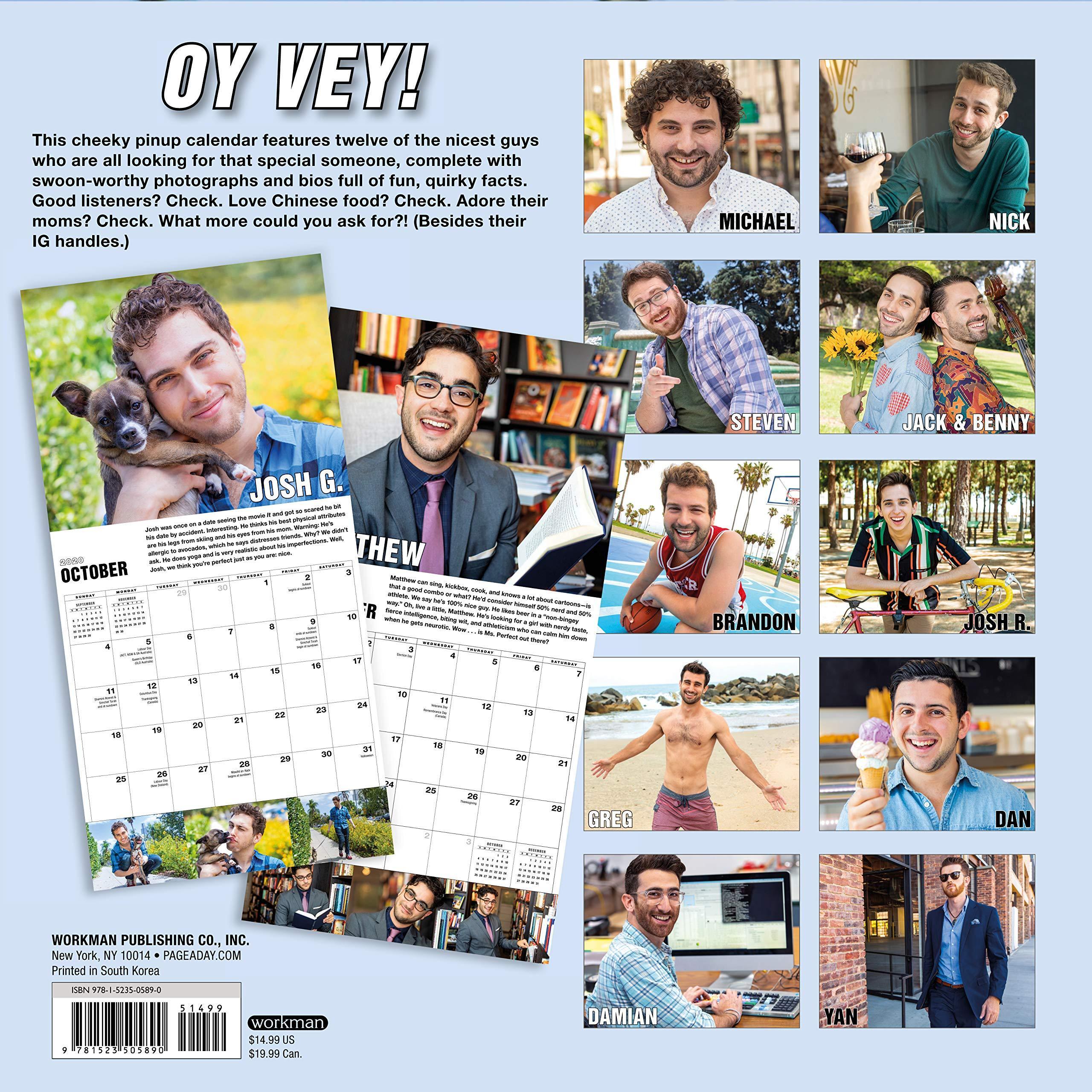 Nice Jewish Guys Calendar 2020、mySite、topwebapps