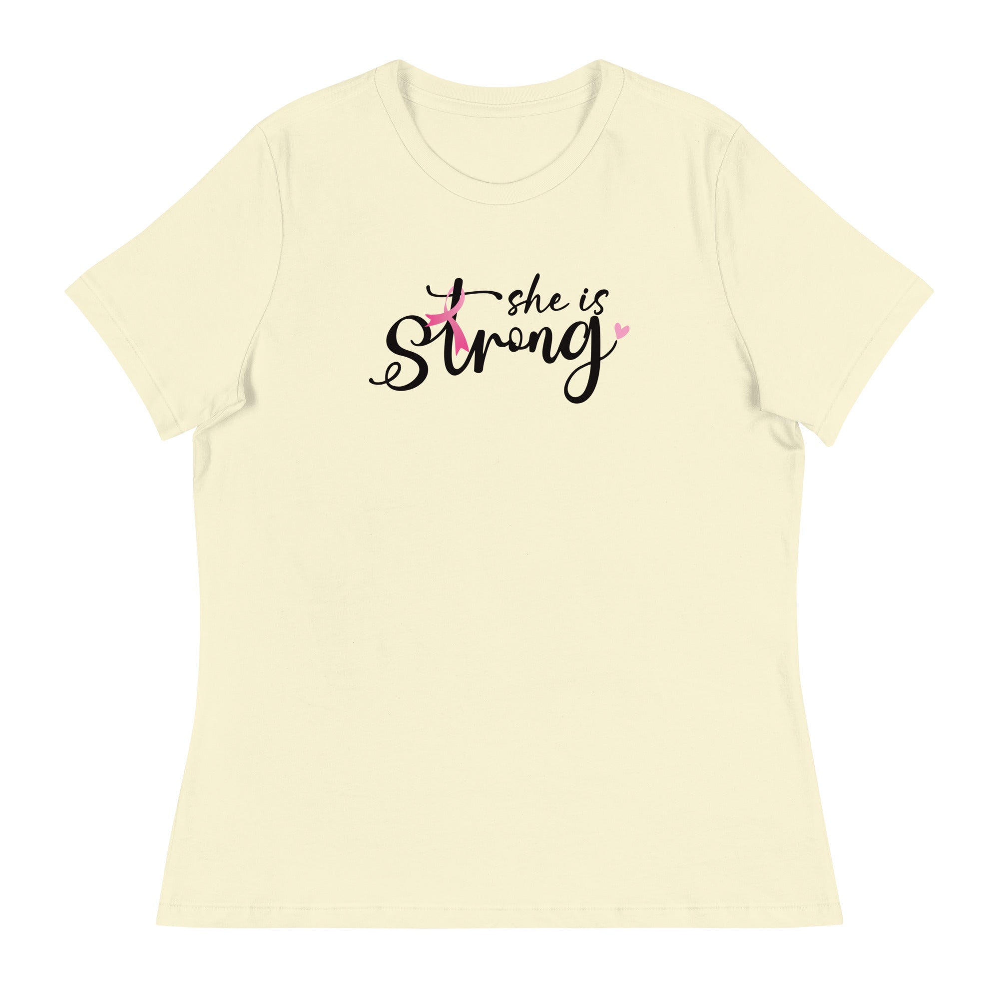 She Is Strong Women's Relaxed T-Shirt、mySite、camillekostekn