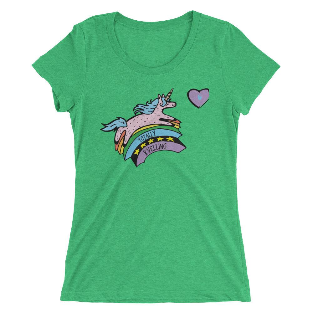 Jewnicorn Totally Kvelling Ladies' T-Shirt - Choice of Color、mySite、topwebapps