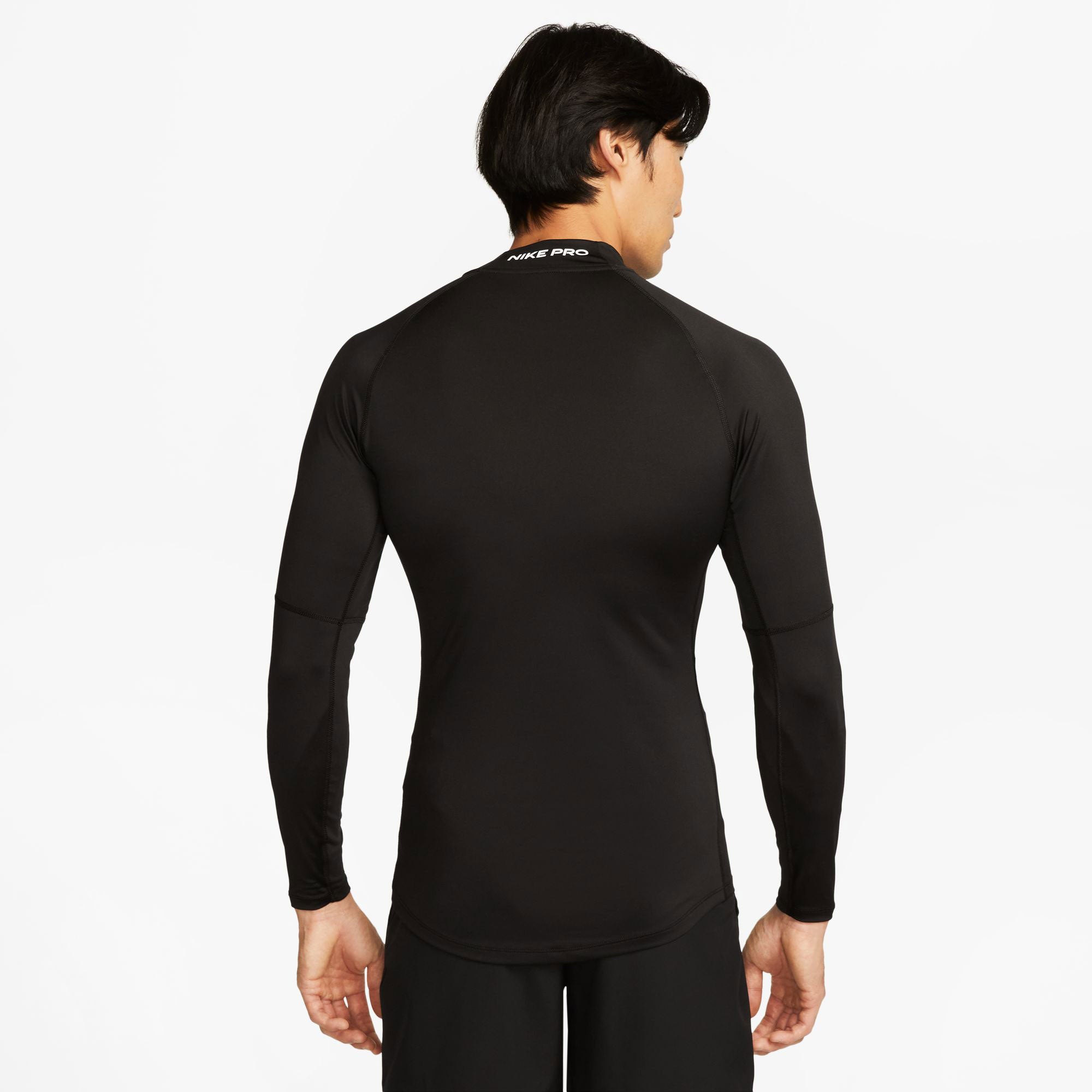 Nike Pro Men's Dri-FIT Mock-Neck Long-Sleeve Training Shirt、mySite、neckold