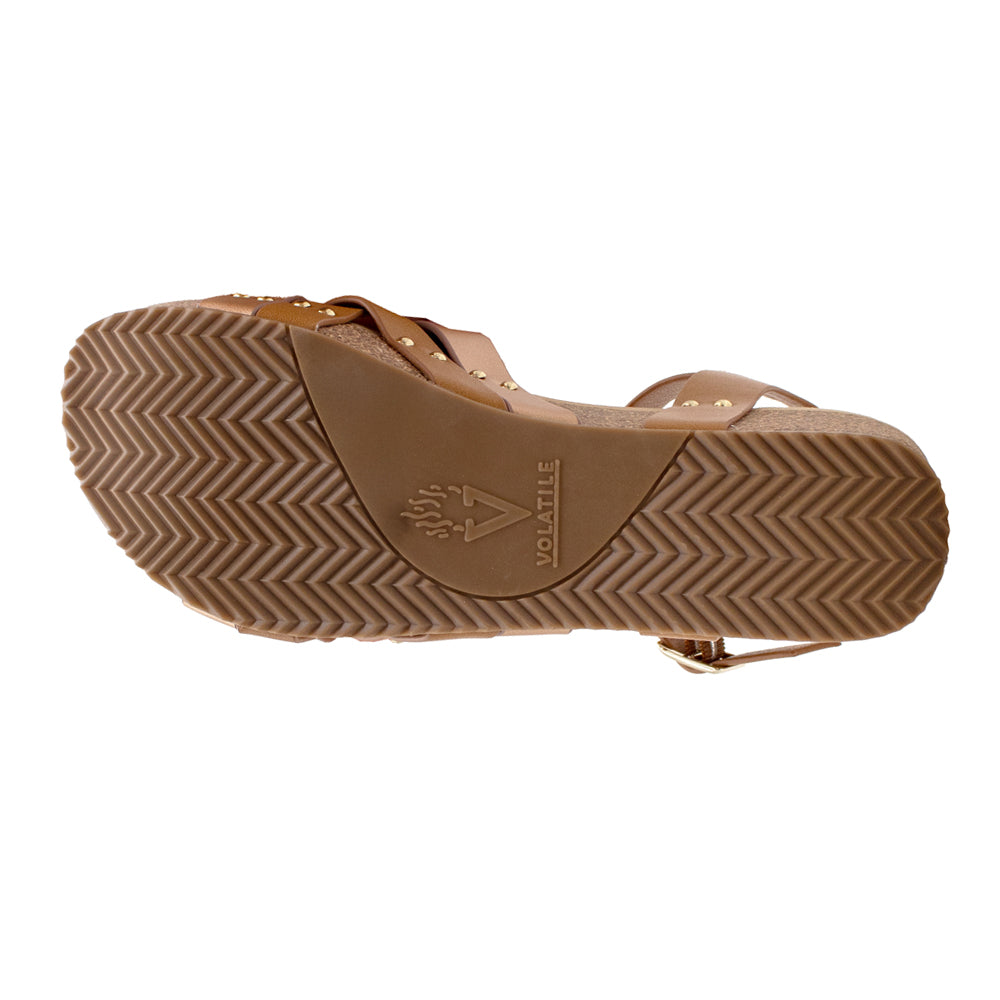 Edna Cork Metallic Wedge Sandals、mySite、gtrtttuynbv