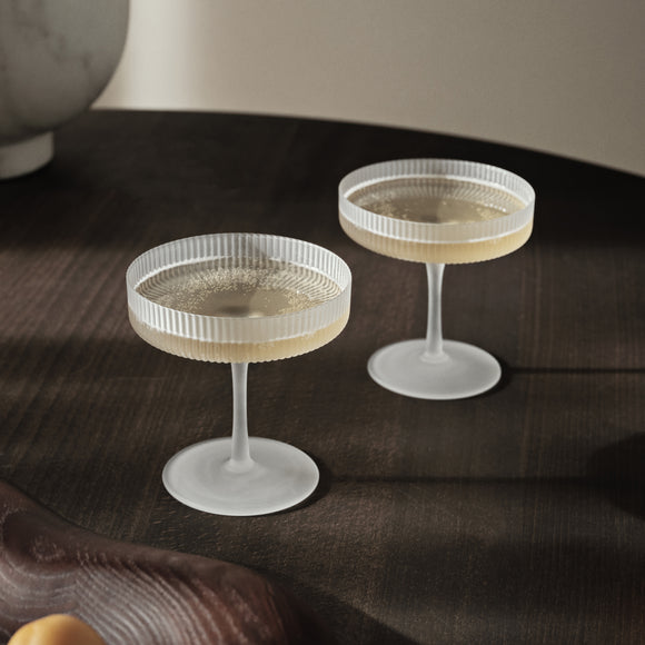  Ripple Champagne Saucer (Set of 2)、mySite、sugarbowlscore