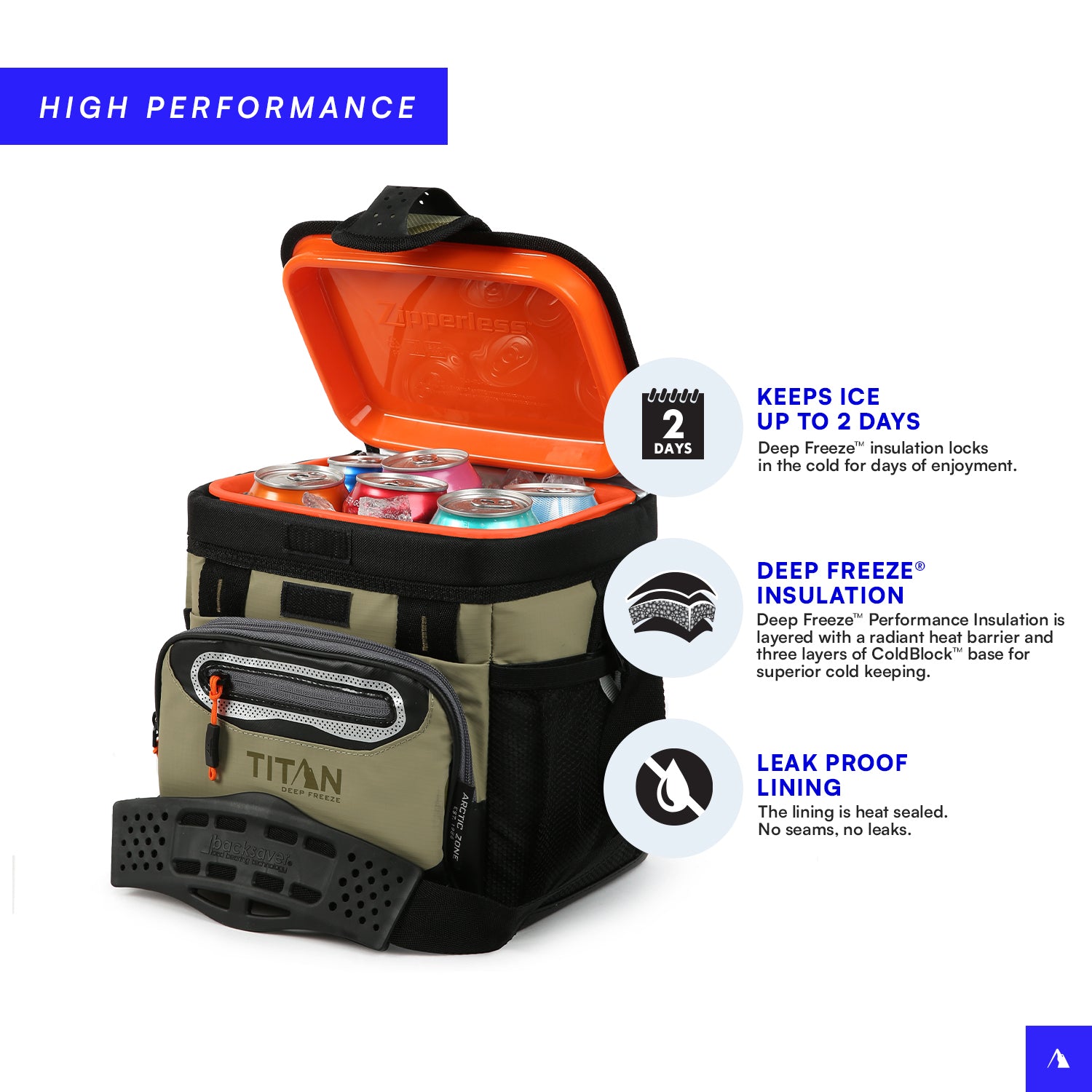 9 Can Zipperless HardBody® Cooler、mySite、noshort