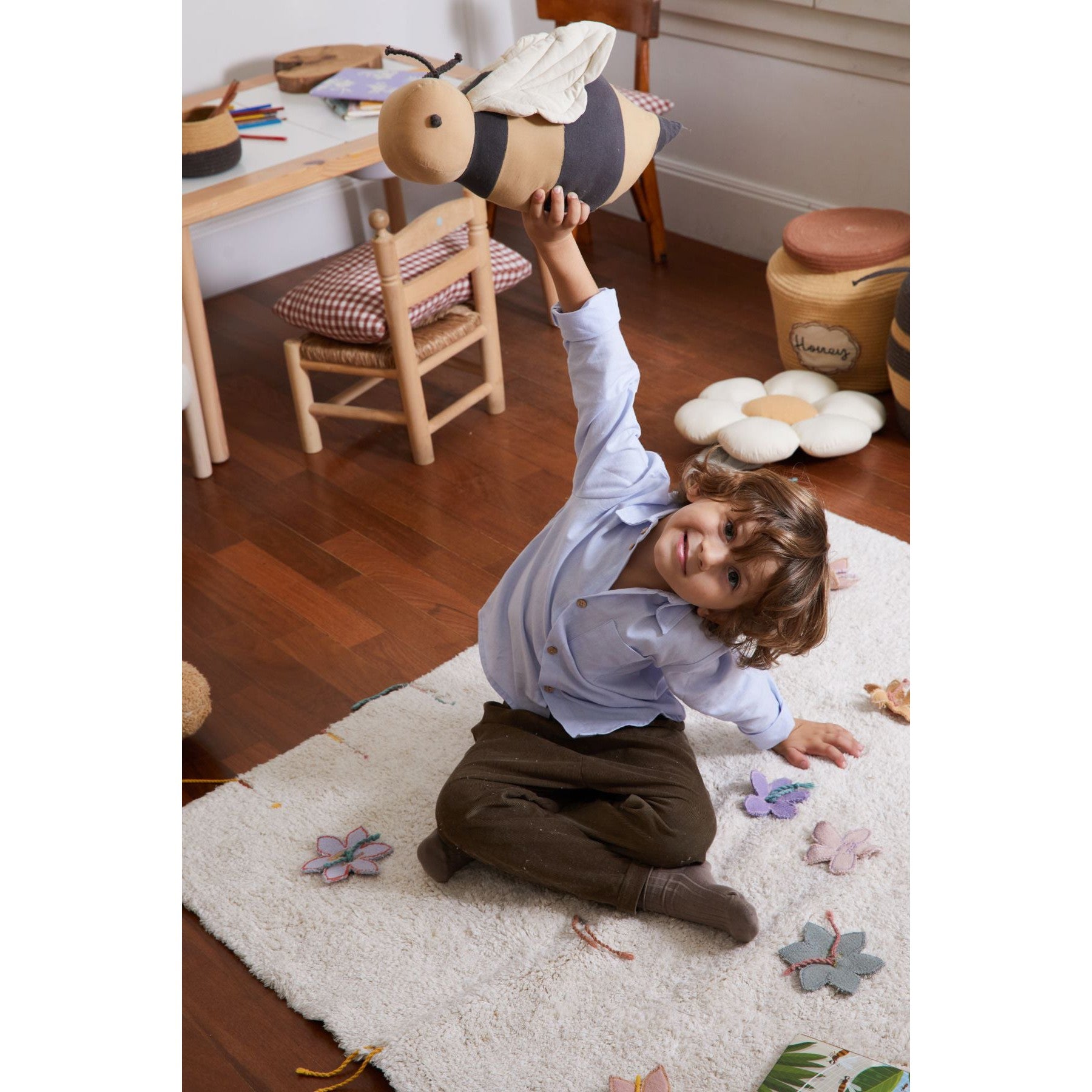 Lorena Canals Planet Bee Washable Rug、mySite、gigharbornorthrealestate