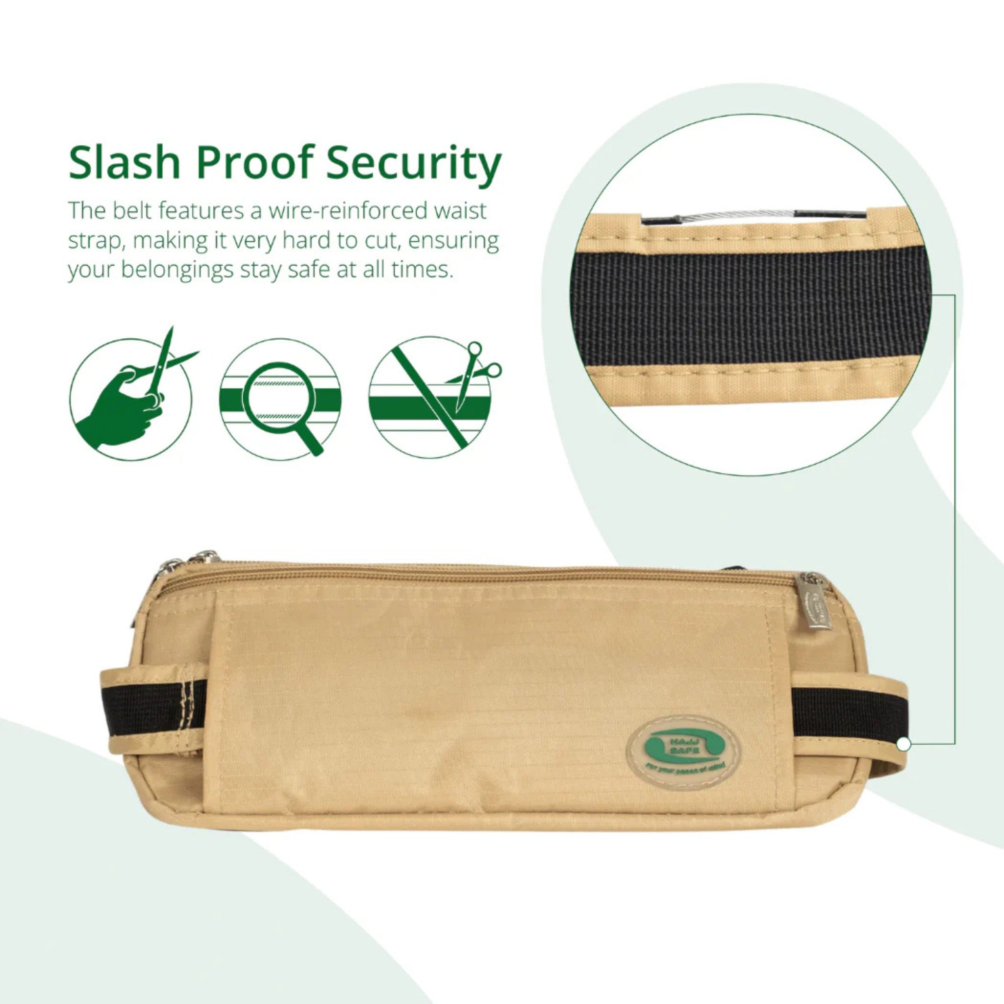 Hajj & Umrah - Anti-Theft Waist Bag And Ihram Belt、mySite、topwebapps