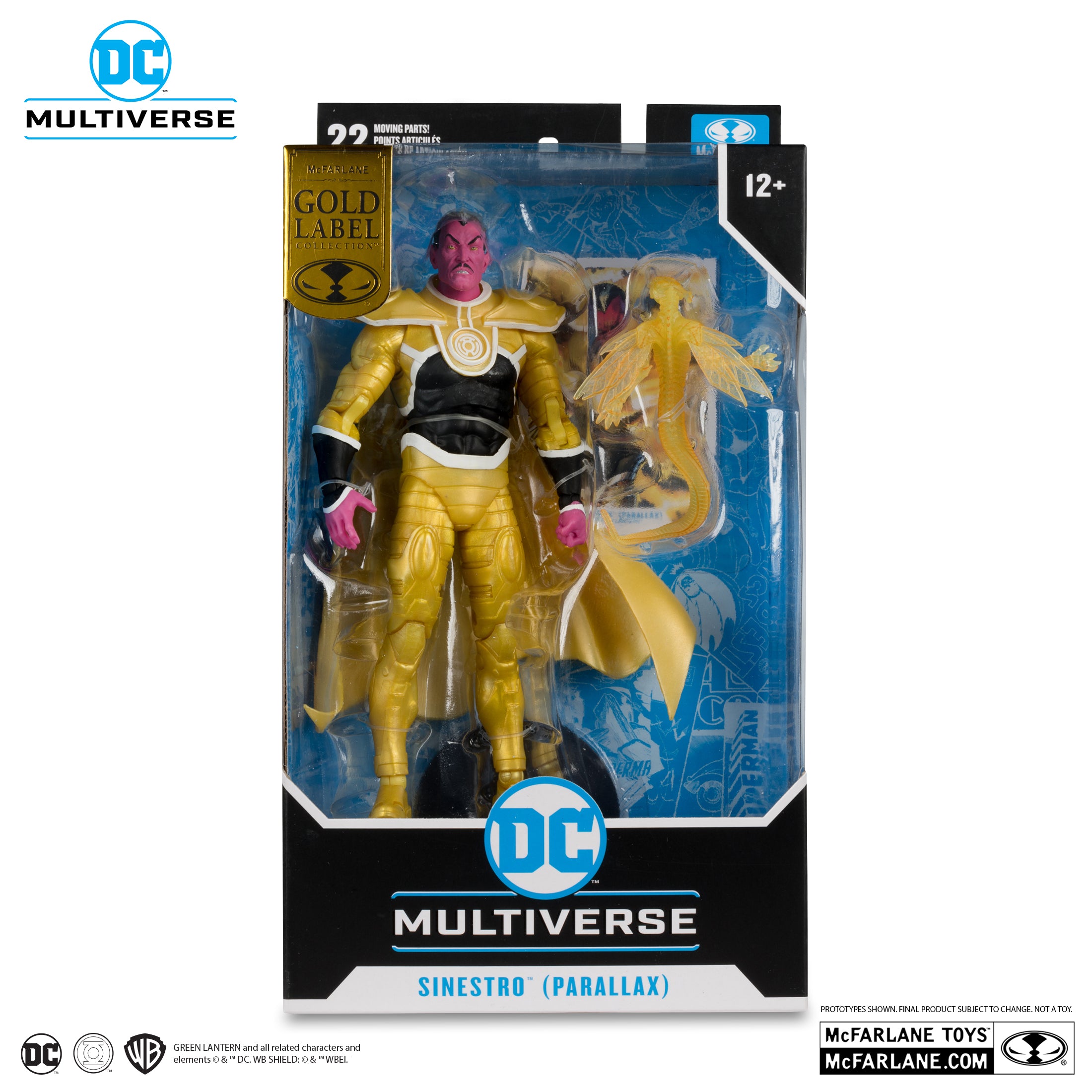 DC Multiverse Exclusive Gold Label Sinestro Parallax Armor、mySite、hgirdovlk