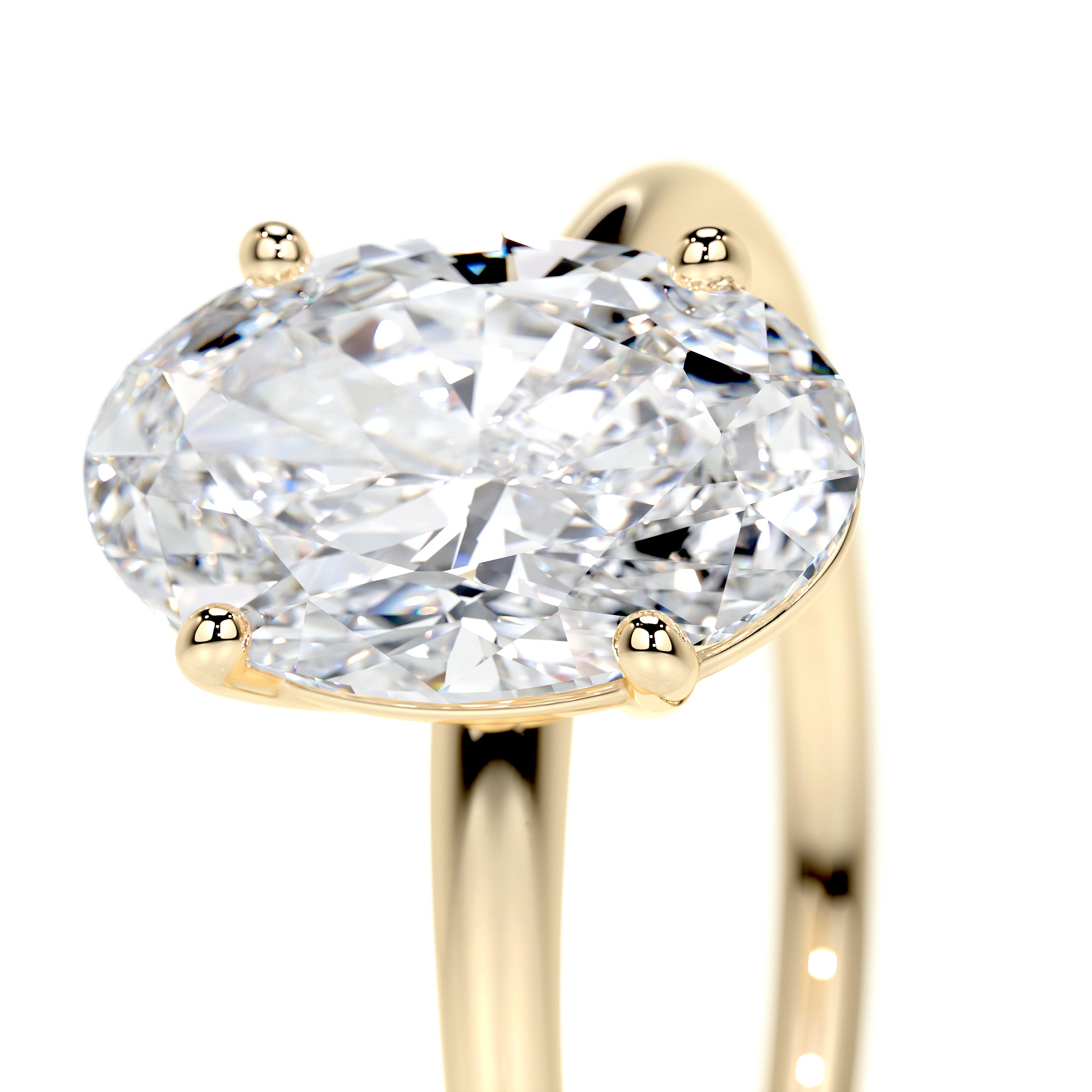 Adaline Lab Grown Diamond Ring -18K Yellow Gold、mySite、hinf8tx79