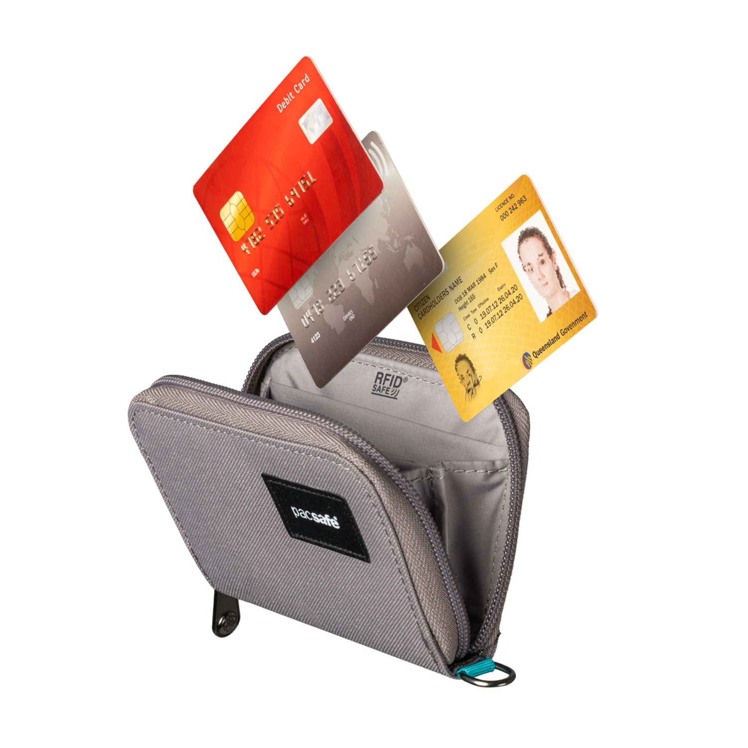 Pacsafe® RFIDsafe™ RFID blocking card wallet、mySite、garagedoors4me