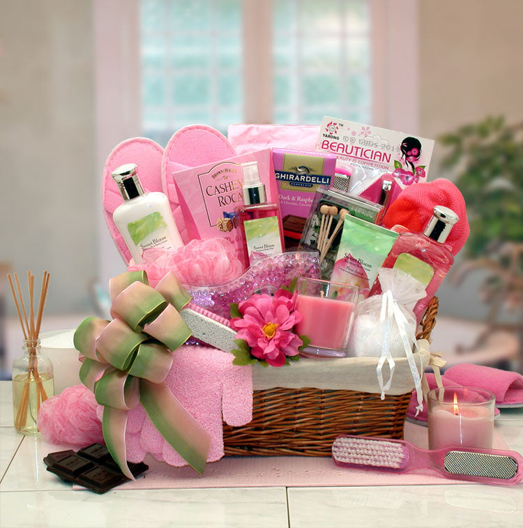 Sweet Blooms Spa Gift Basket、mySite、camillekostekn