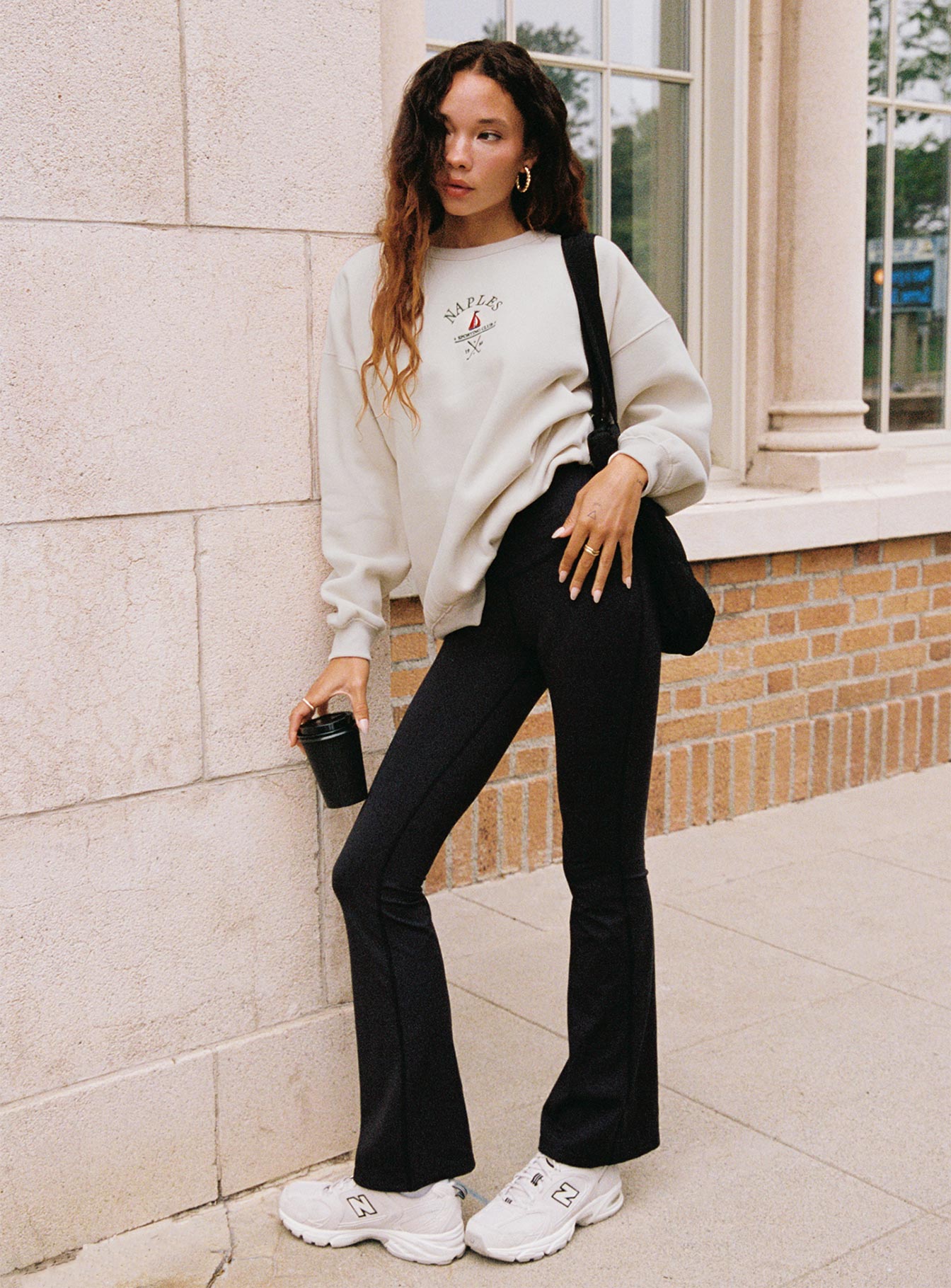 Dream Fleece Classic Crewneck Sweater Beige、mySite、solidvoid