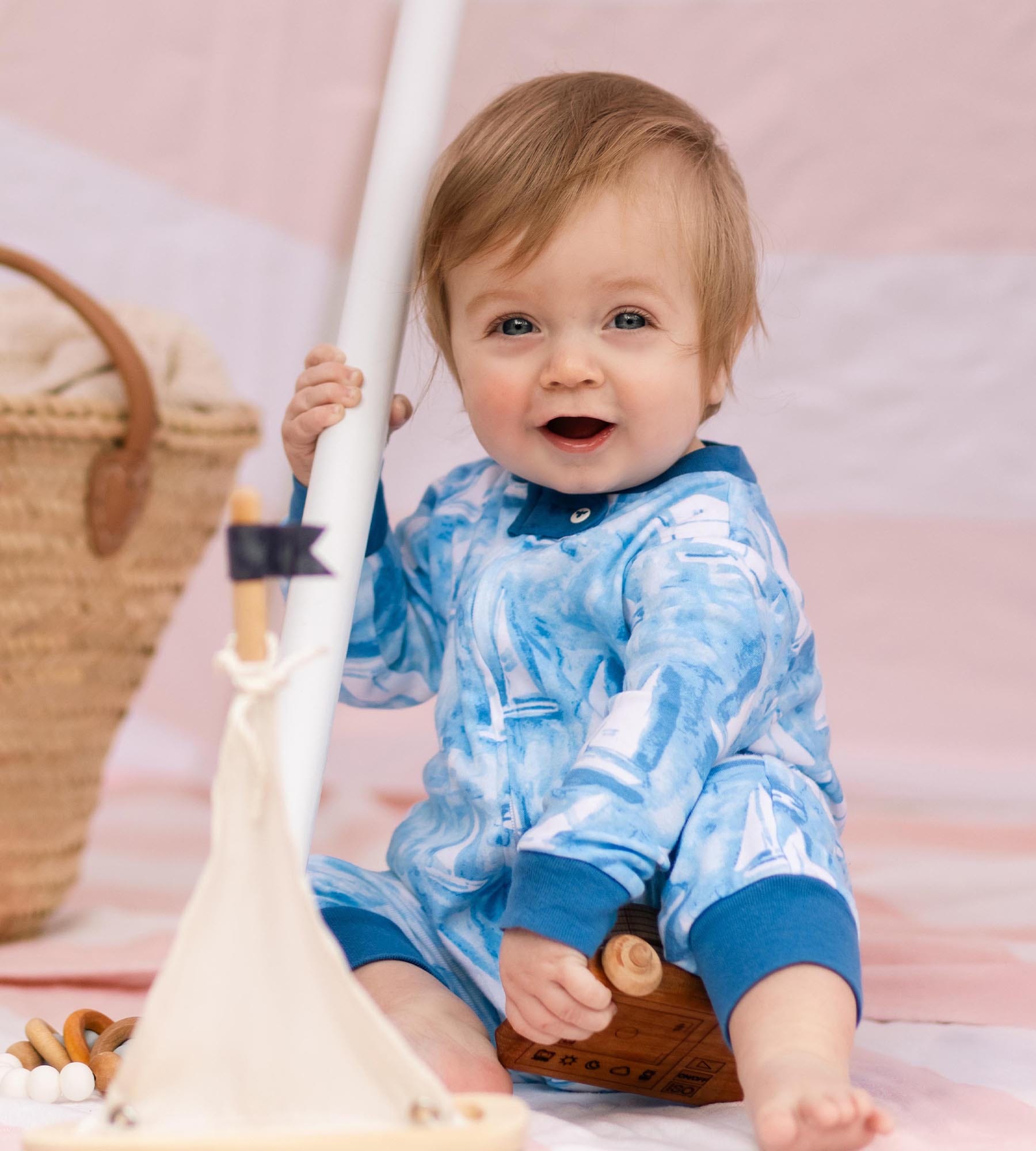  Mediterranean Sailing Organic Cotton Sleeper、mySite、layawaytickets