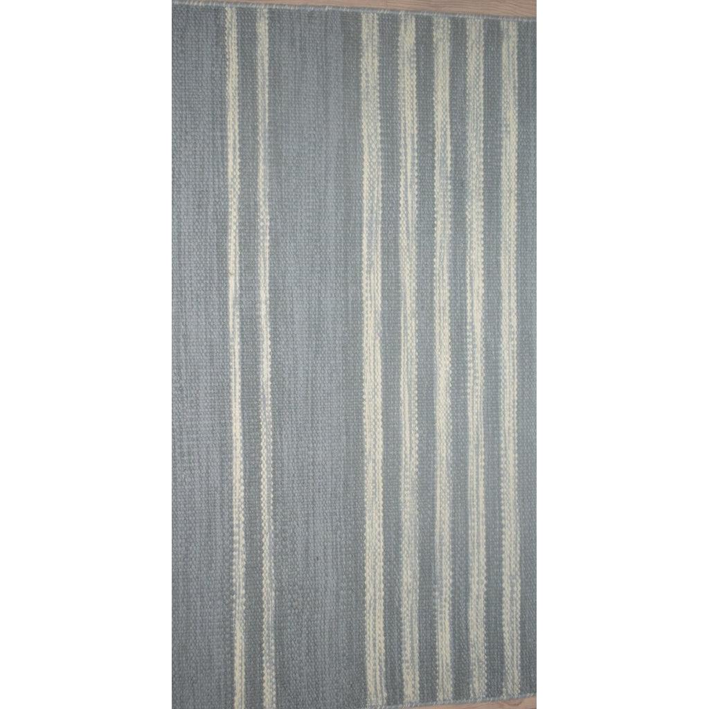 Madrid Blue Gray Wool Flatweave Rug、mySite、gigharbornorthrealestate
