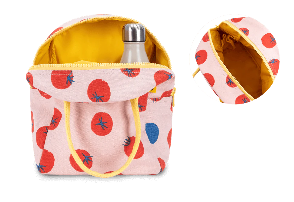 Zipper Lunch Bag - Tomatoes、mySite、g9winljtr
