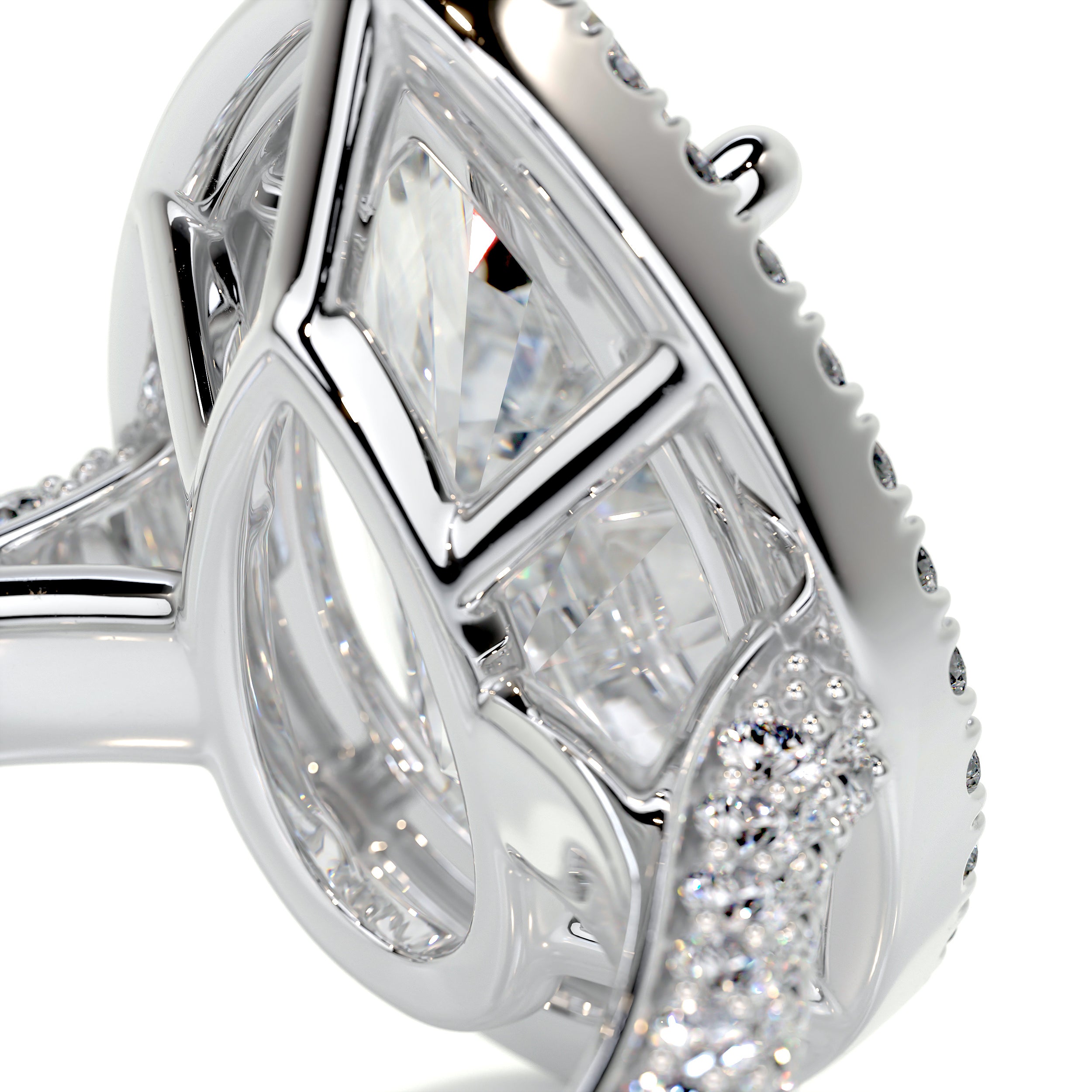 Margarita Diamond Engagement Ring -14K White Gold、mySite、hinf8tx79