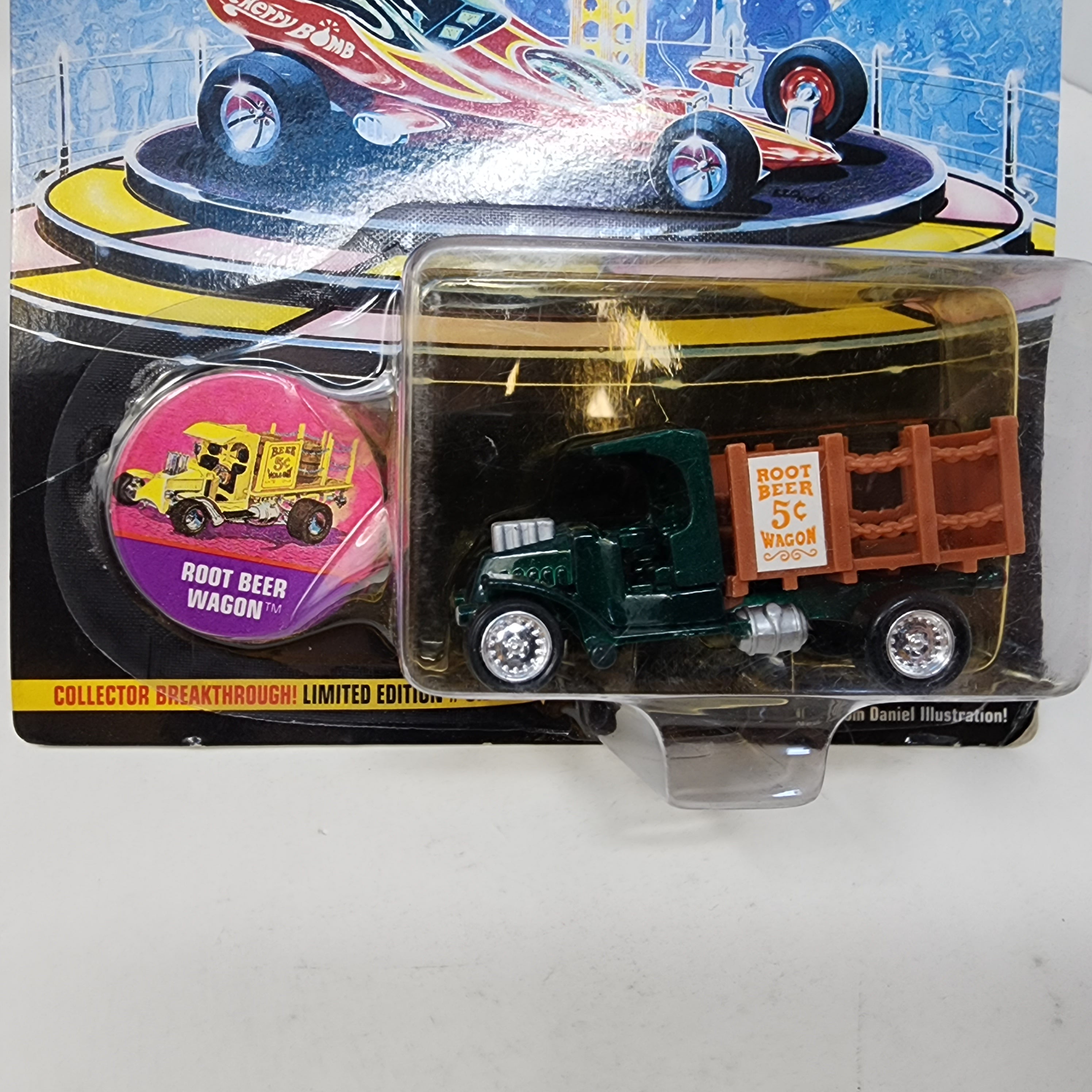 Root Beer Wagon * GREEN * Johnny Lightning Wacky Winners、mySite、hgirdovlk