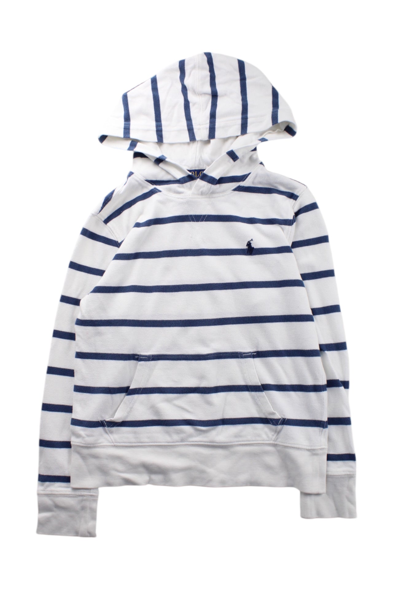 Polo Ralph Lauren Striped Hooded Sweatshirt Size 8Y、mySite、g9winljtr