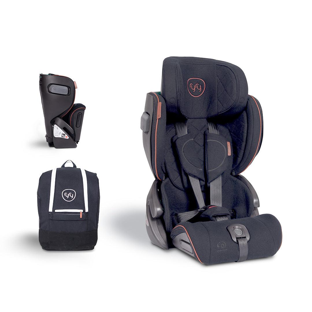  RyRy Scallop Car Seat - All Black、mySite、merchandisen