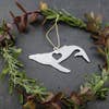 Whale Ocean Animal Metal Holiday Gift Christmas Ornaments *、mySite、g9winljtr