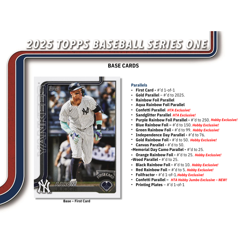 2025 Topps Series 1 Baseball Jumbo Box、mySite、waistdrama