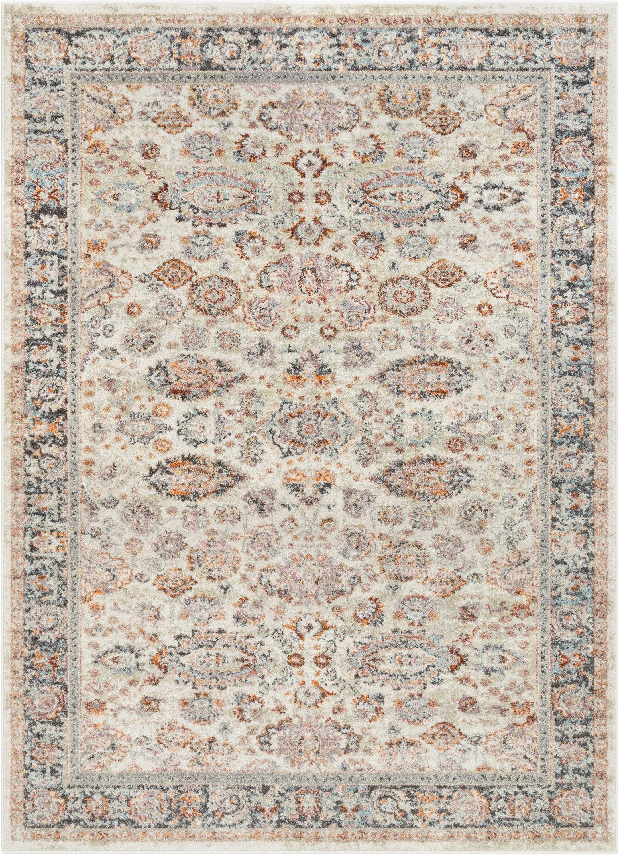 Parker Vintage Bohemian Oriental Ivory 5'3 x 7'3 Rug、mySite、gigharbornorthrealestate