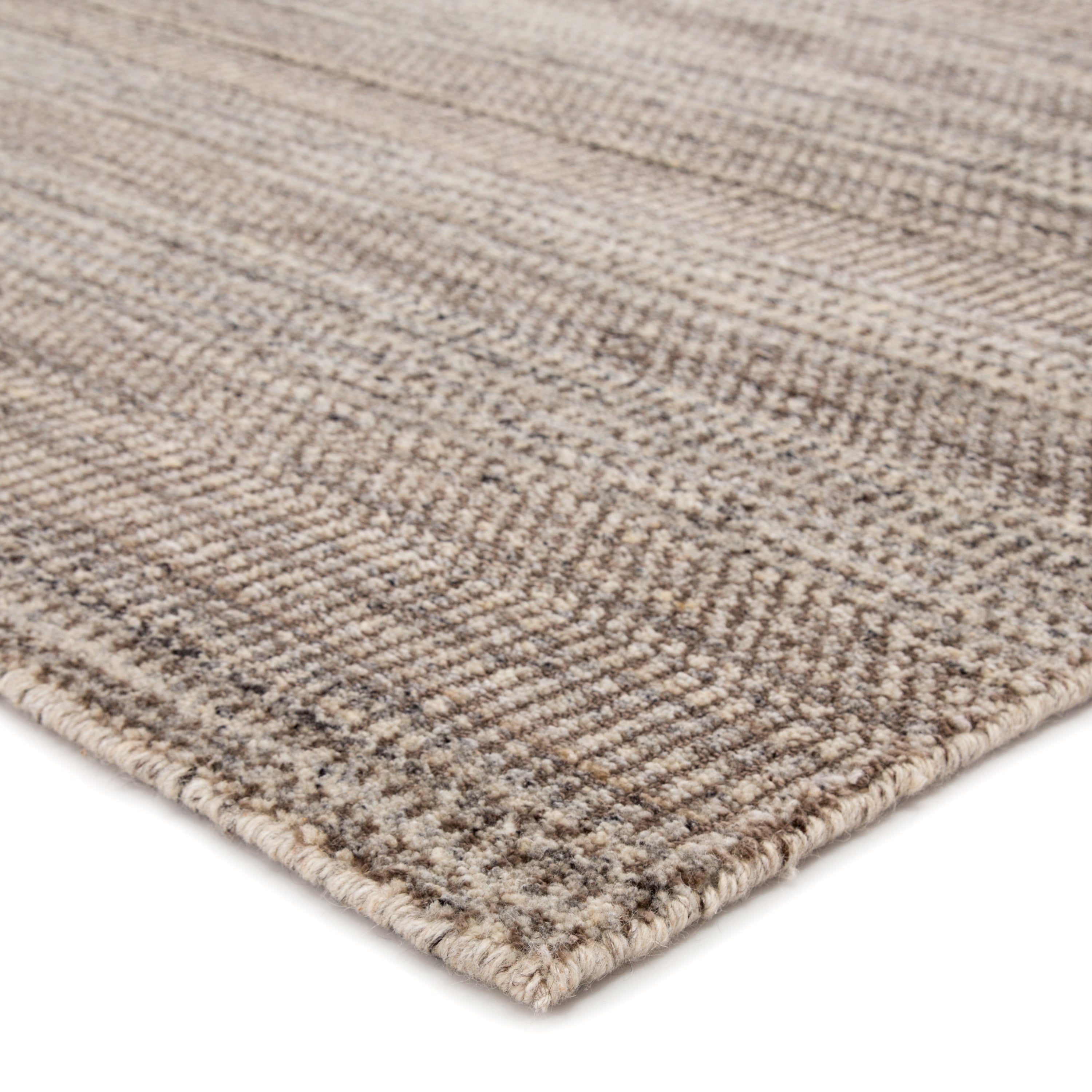 Minuit Handmade Geometric Gray Tan Area Rug、mySite、gigharbornorthrealestate