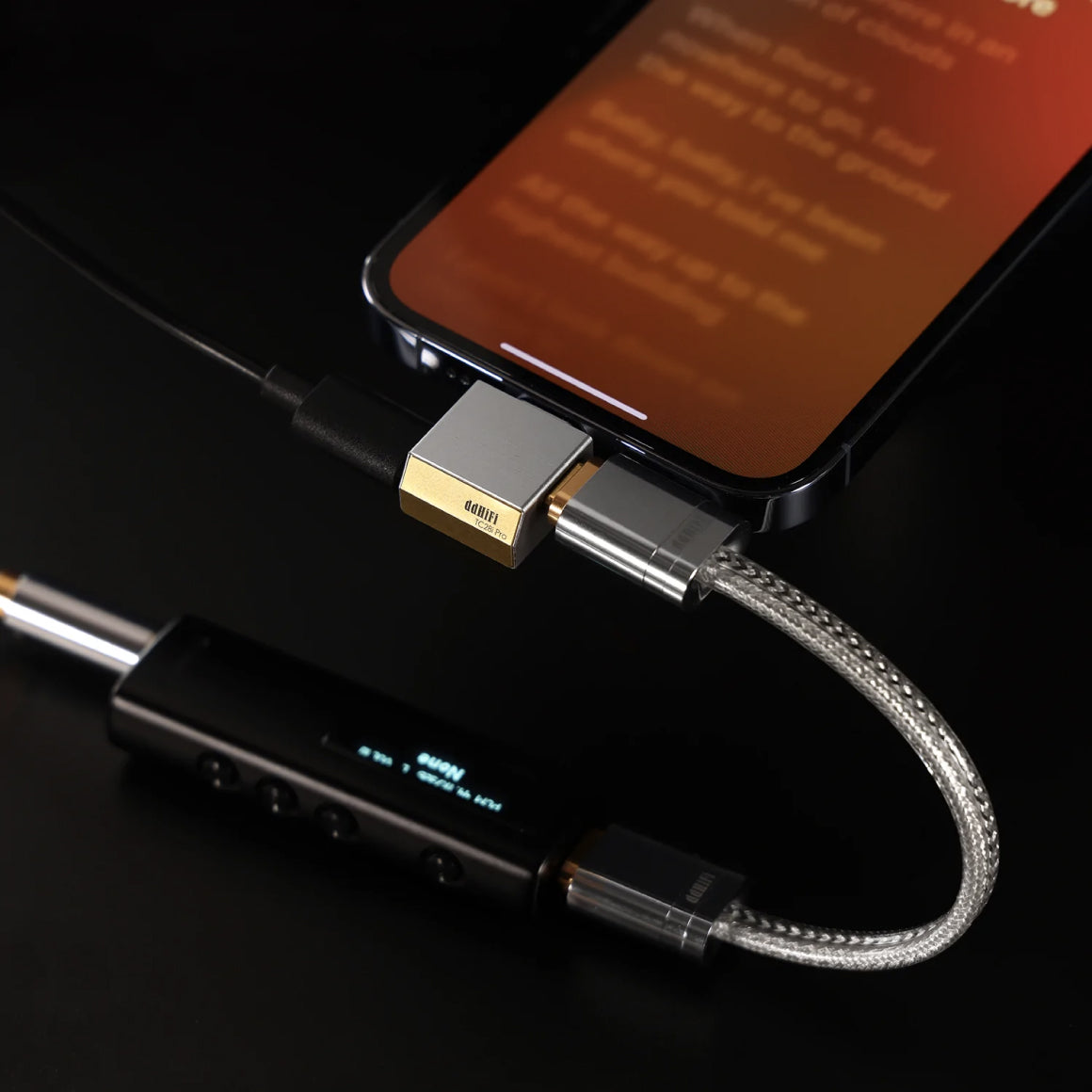  ddHiFi - TC28i Pro Lightning to USB-C & Power Adapter、mySite、merchandisen
