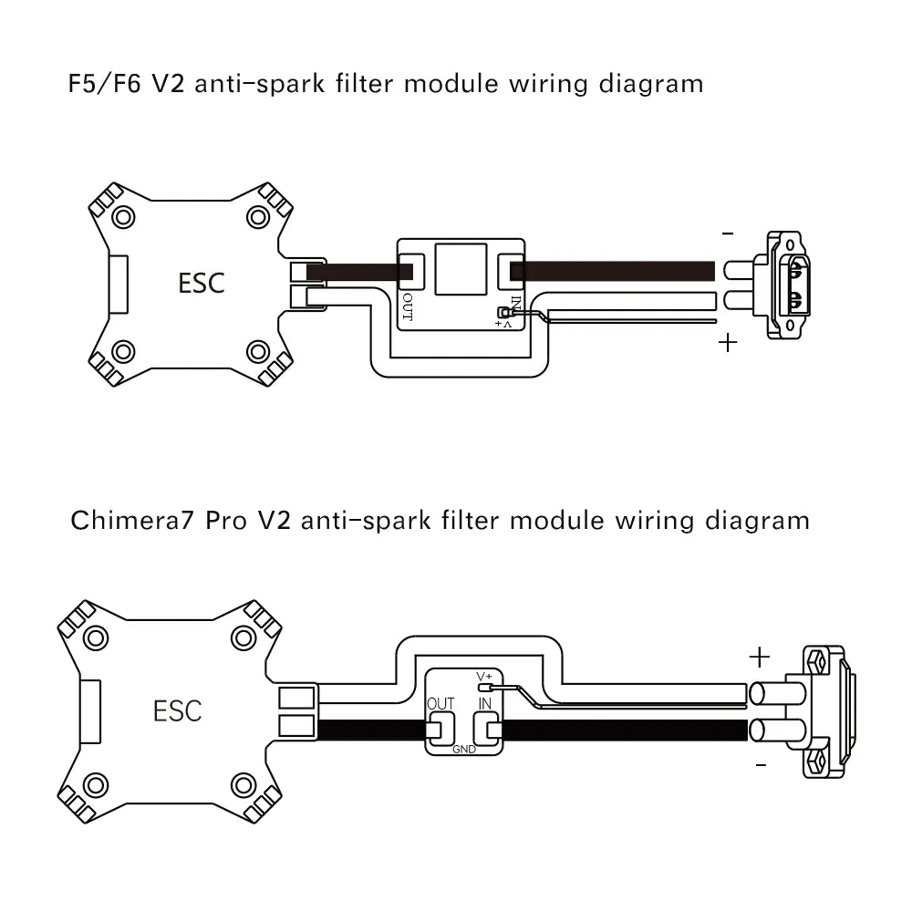  iFlight Anti Spark Filter (25x18mm)、mySite、merchandisen