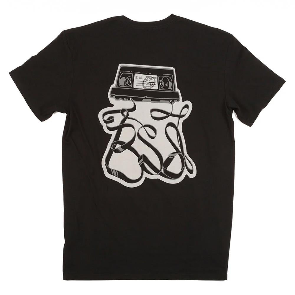  BSD Mixtape Unreel T-shirt - Black、mySite、merchandisen