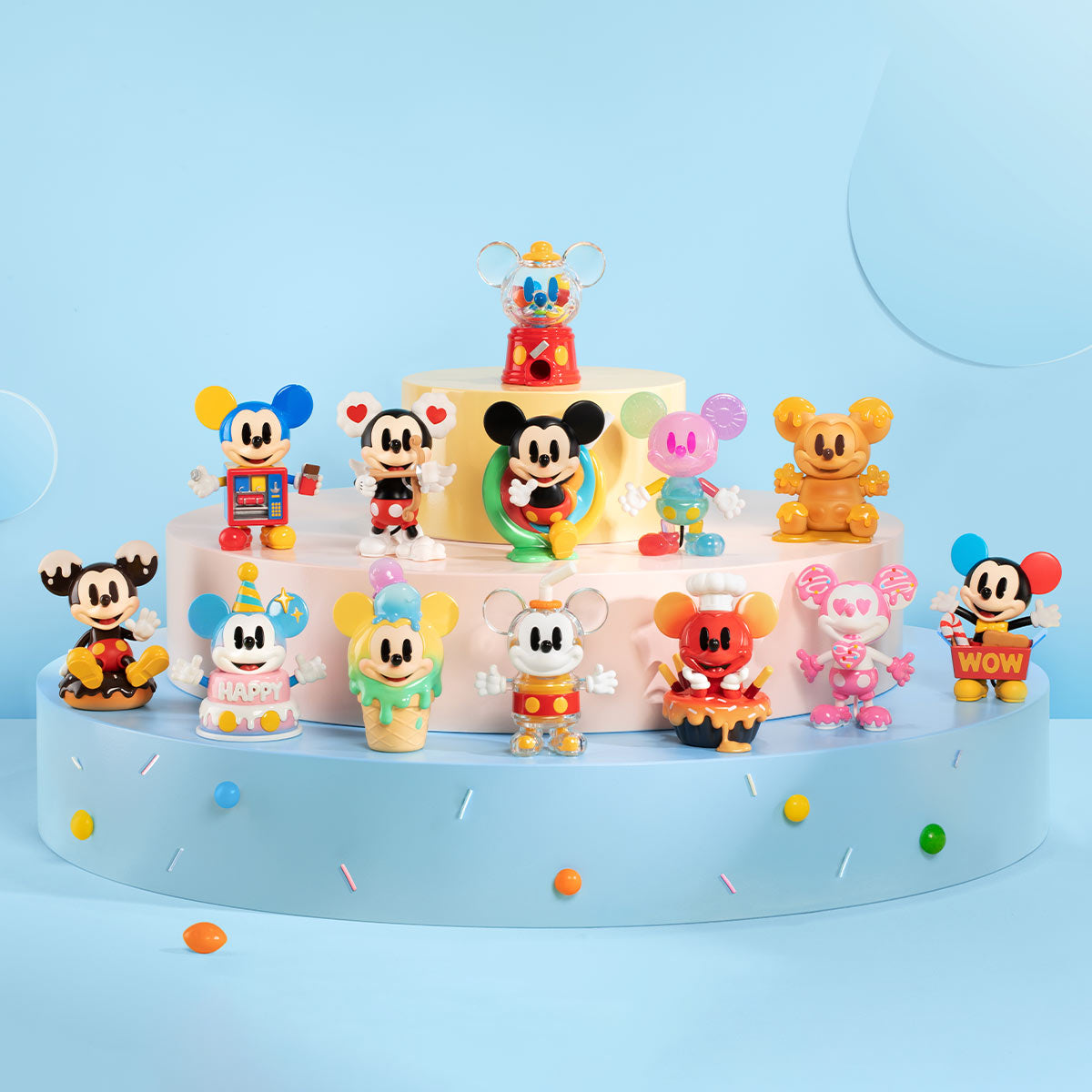  【NEW】POP MART Disney Mickey Childhood of Boundless Imagination Series Figures、mySite、greenlandpopulation
