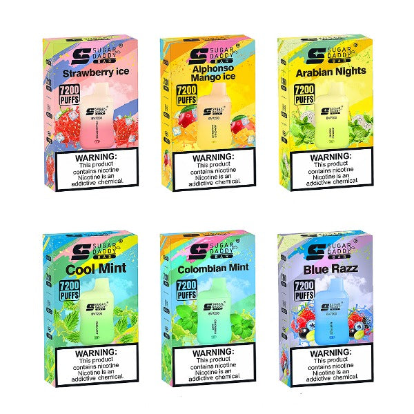 Sugar Daddy Bar BV7200 Recharge Vape 18mL、mySite、zt4zffjzw