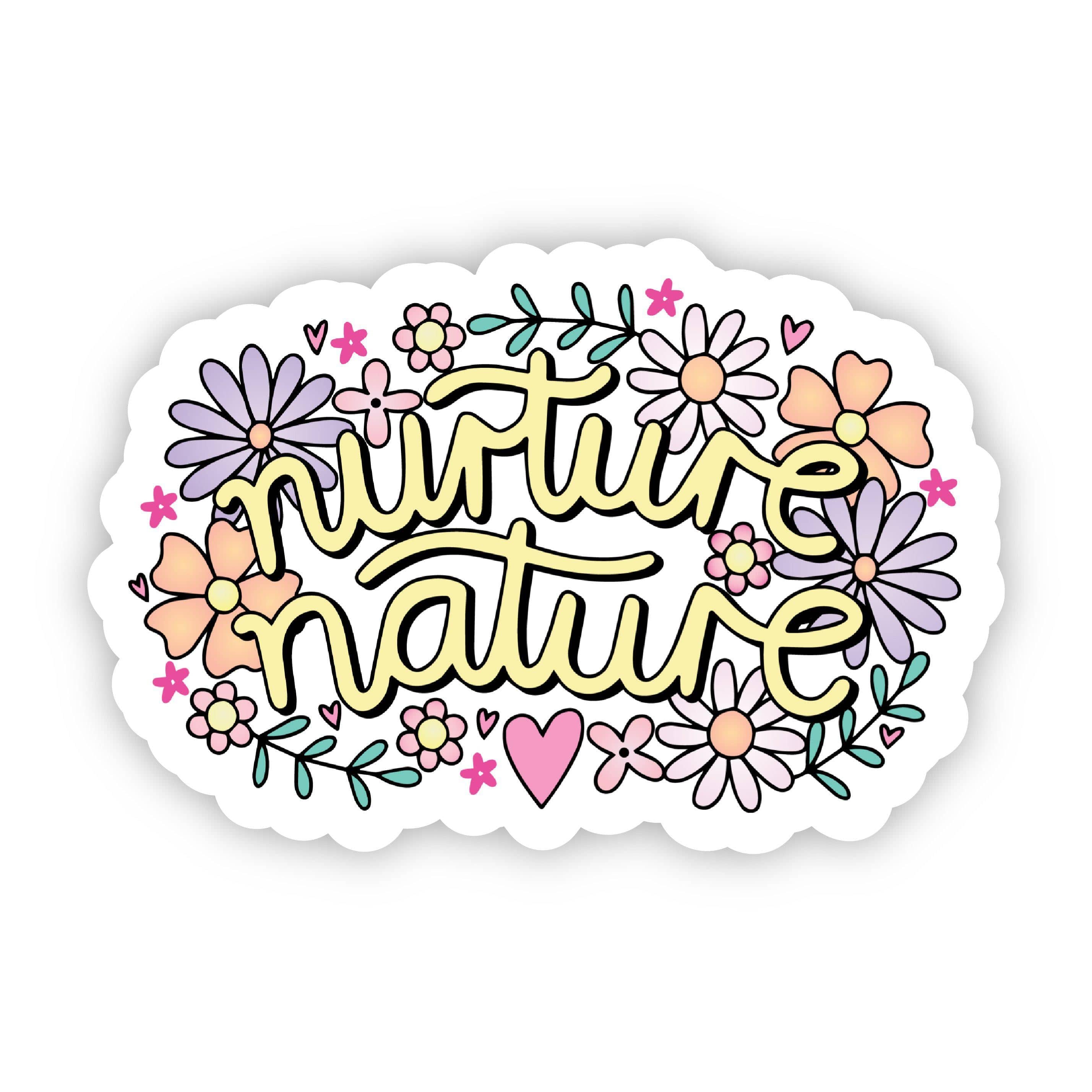  Nurture Nature Floral Sticker、mySite、elrpsem3k