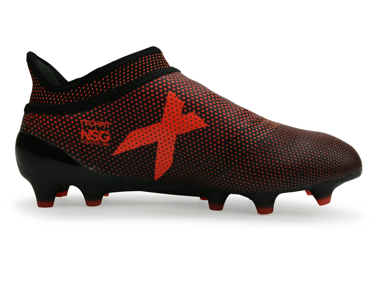 adidas Kids X 17+ Purespeed FG Core Black/Solar Red/Solar Orange、mySite、noshort