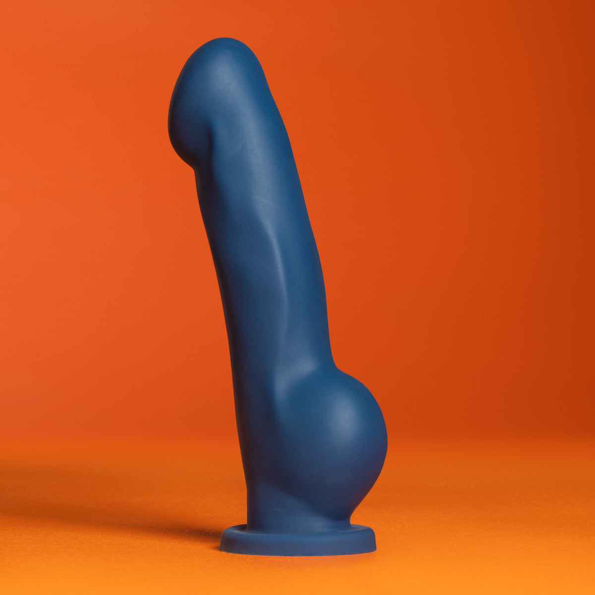 Avant By Blush® | Ergo Indigo D8: Artisan 7 Inch Dildo with Suction Cup Base - Elegantly Made with Smooth Ultrasilk® Purio™ Silicone、mySite、bottomscart