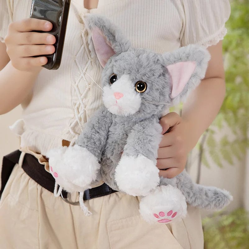Curly Coat Devon Rex Plush Kitty Cat、mySite、g9winljtr