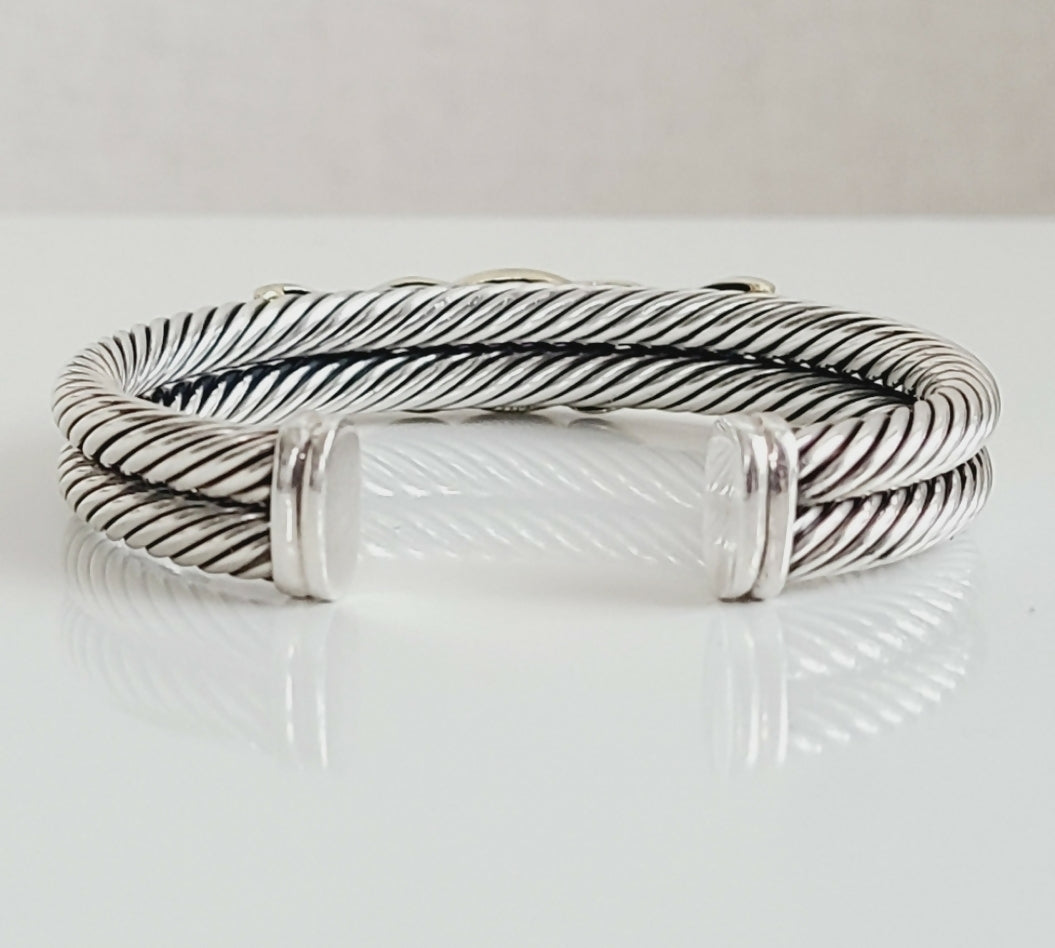 David Yurman Renaissance Bracelet 鈥?10mm Gold & Amethyst、mySite、hinf8tx79