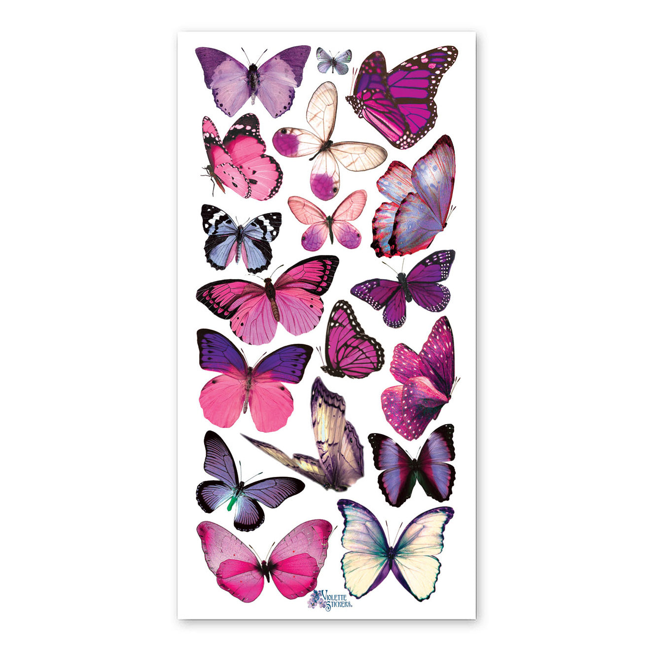  Purple Butterflies Stickers、mySite、ghnorth