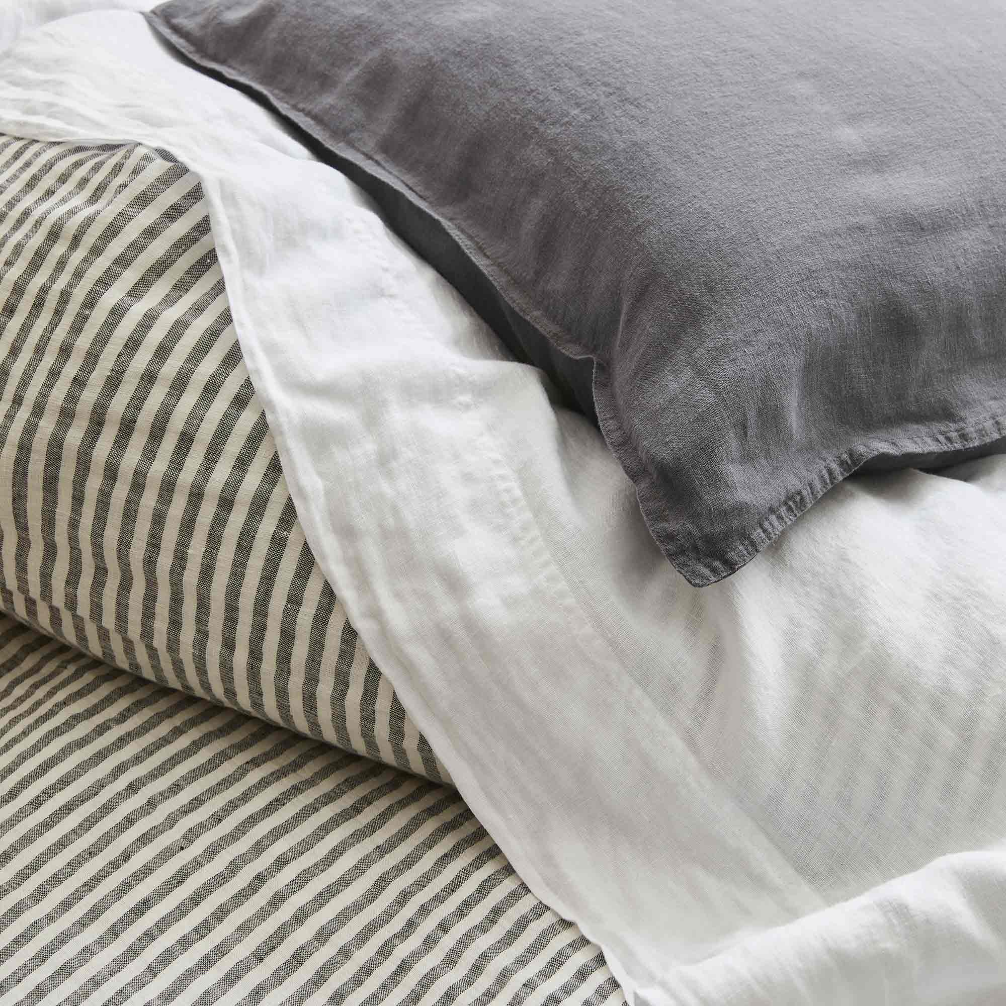  Washed Linen Flat Sheet - Last Call、mySite、sugarbowlscore