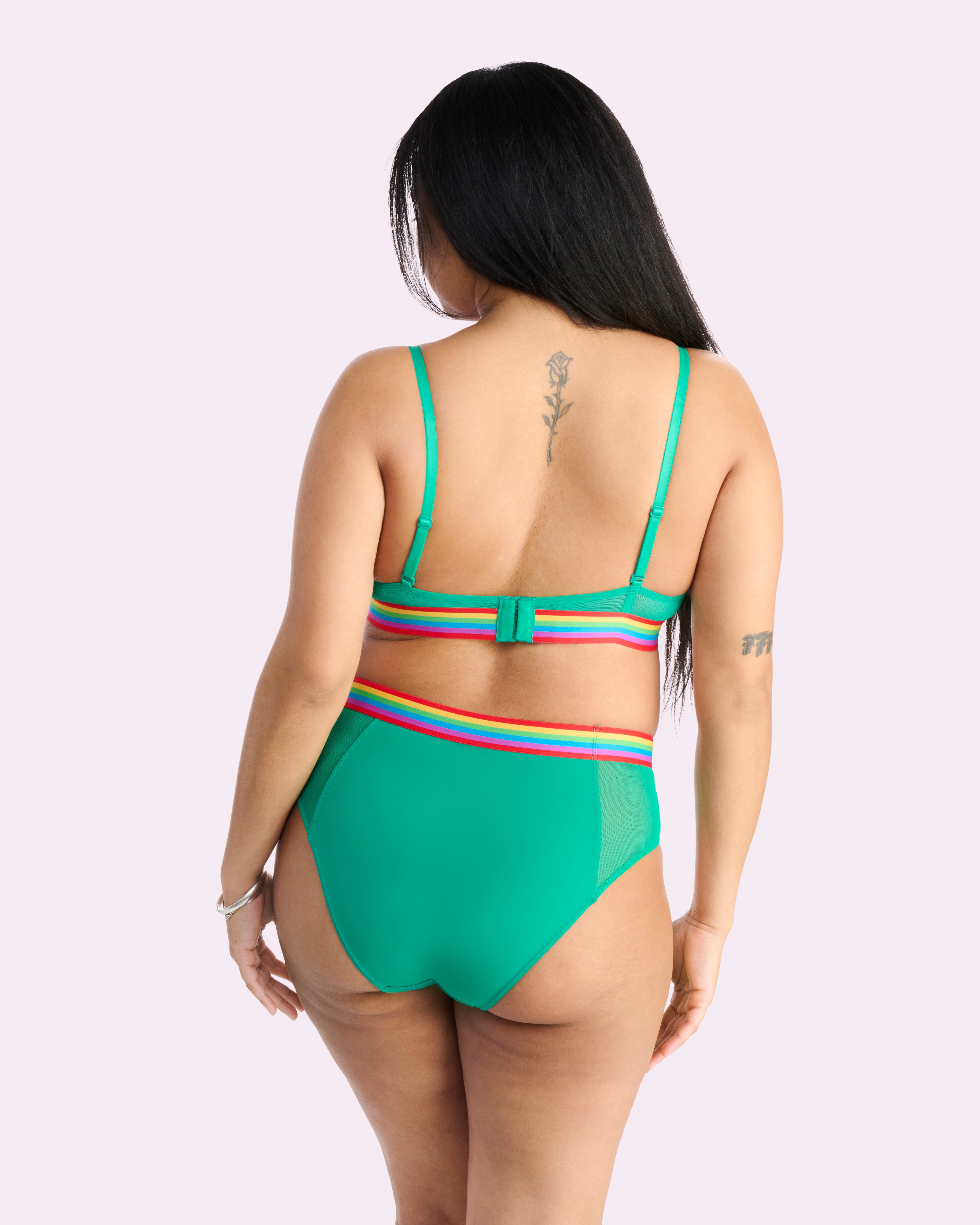 Re:Play High Waisted Brief | Ultra-Soft Re:Play (Golf Green)、mySite、bengalsvssteelers