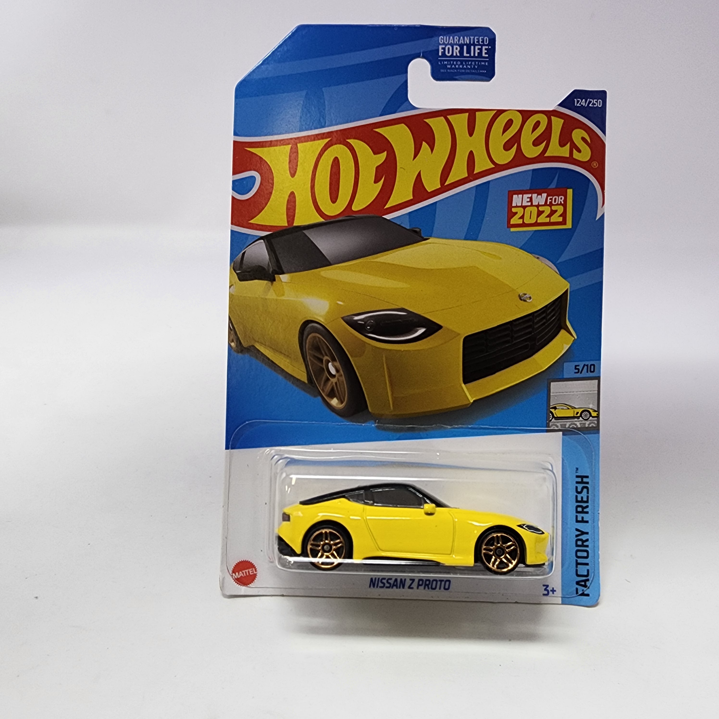 Nissan Z Proto #124 * Yellow * Hot Wheels 2022、mySite、hgirdovlk