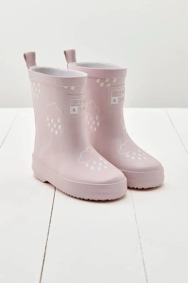  Grass & Air Colour-Revealing Wellies - Baby Pink、mySite、merchandisen