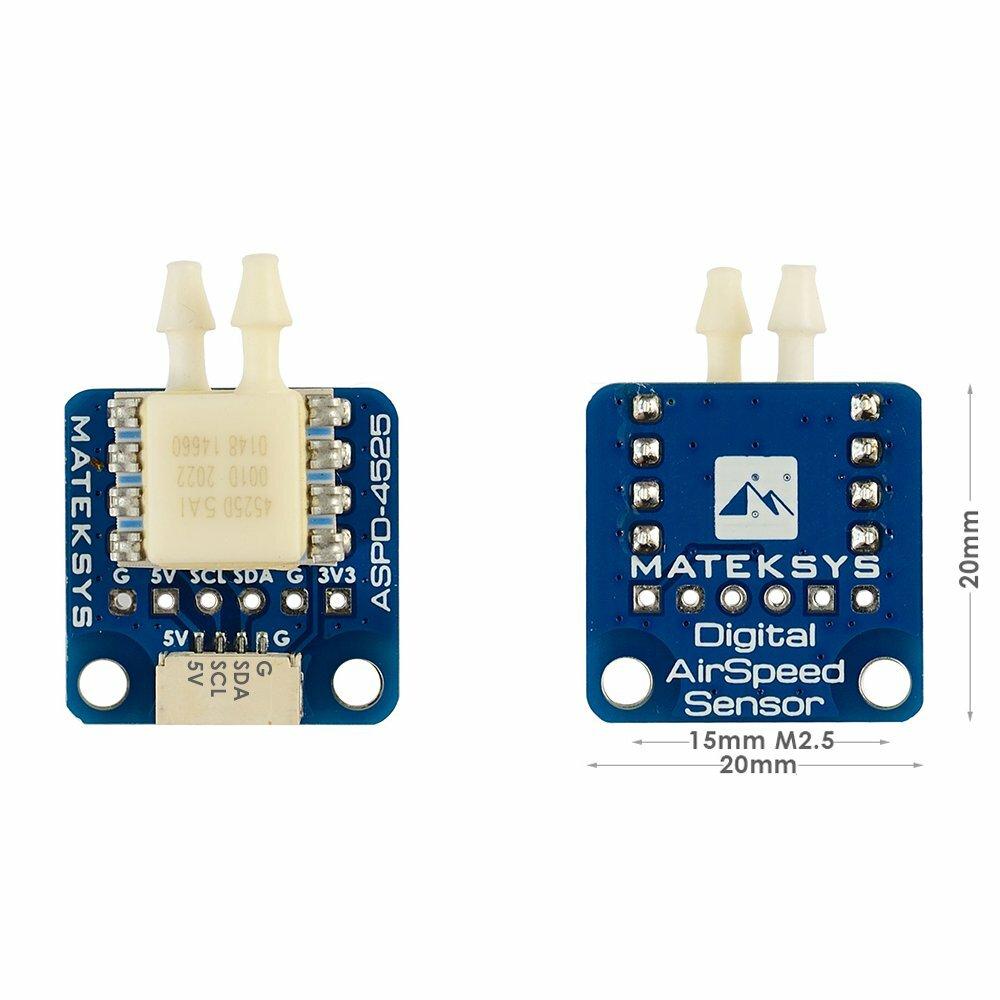  Matek Digital Airspeed Sensor ASPD-4525、mySite、merchandisen