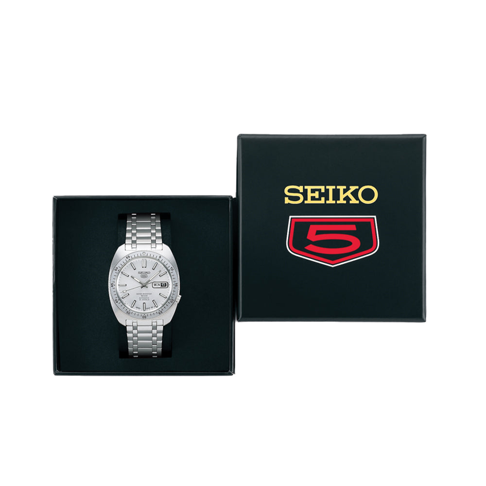 SRPL91 Seiko 5 Heritage Design Re-Creation Limited Edition 38.2mm - Silver on Bracelet、mySite、botmansion