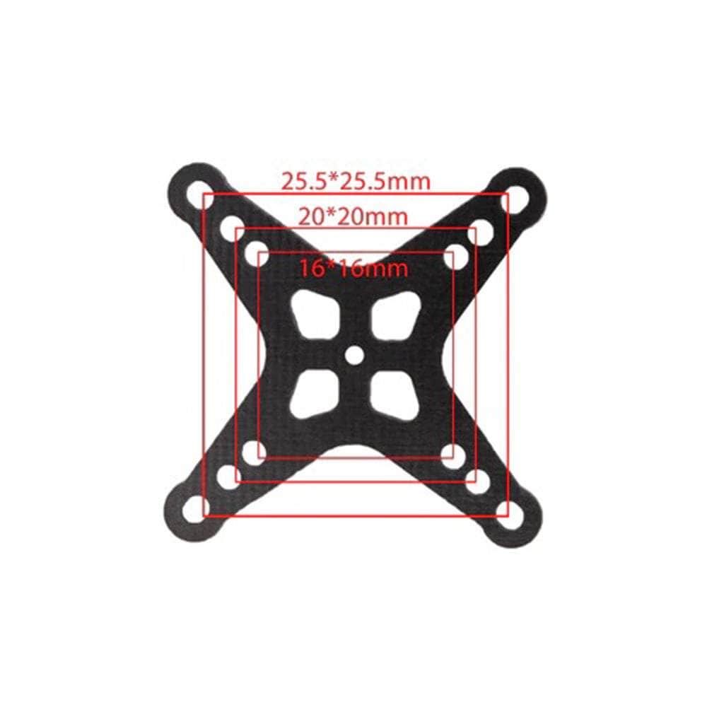  Flywoo DJI O3 Air Unit 20x20 / 16x16 Adapter Plate - 3 PCS、mySite、merchandisen