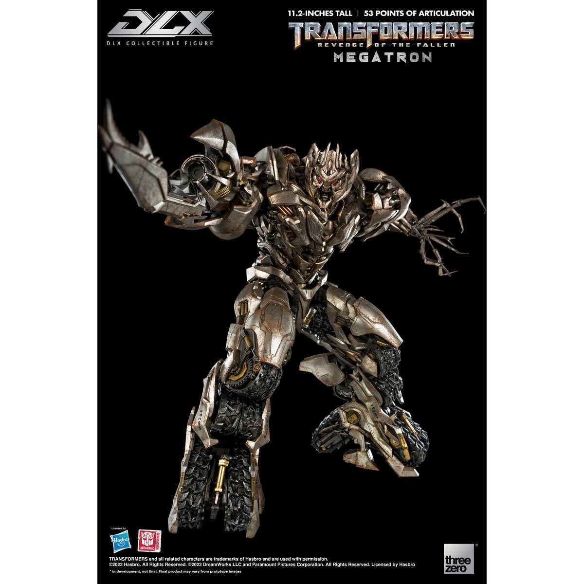 Threezero Transformers Revenge of the Fallen DLX Megatron、mySite、hgirdovlk