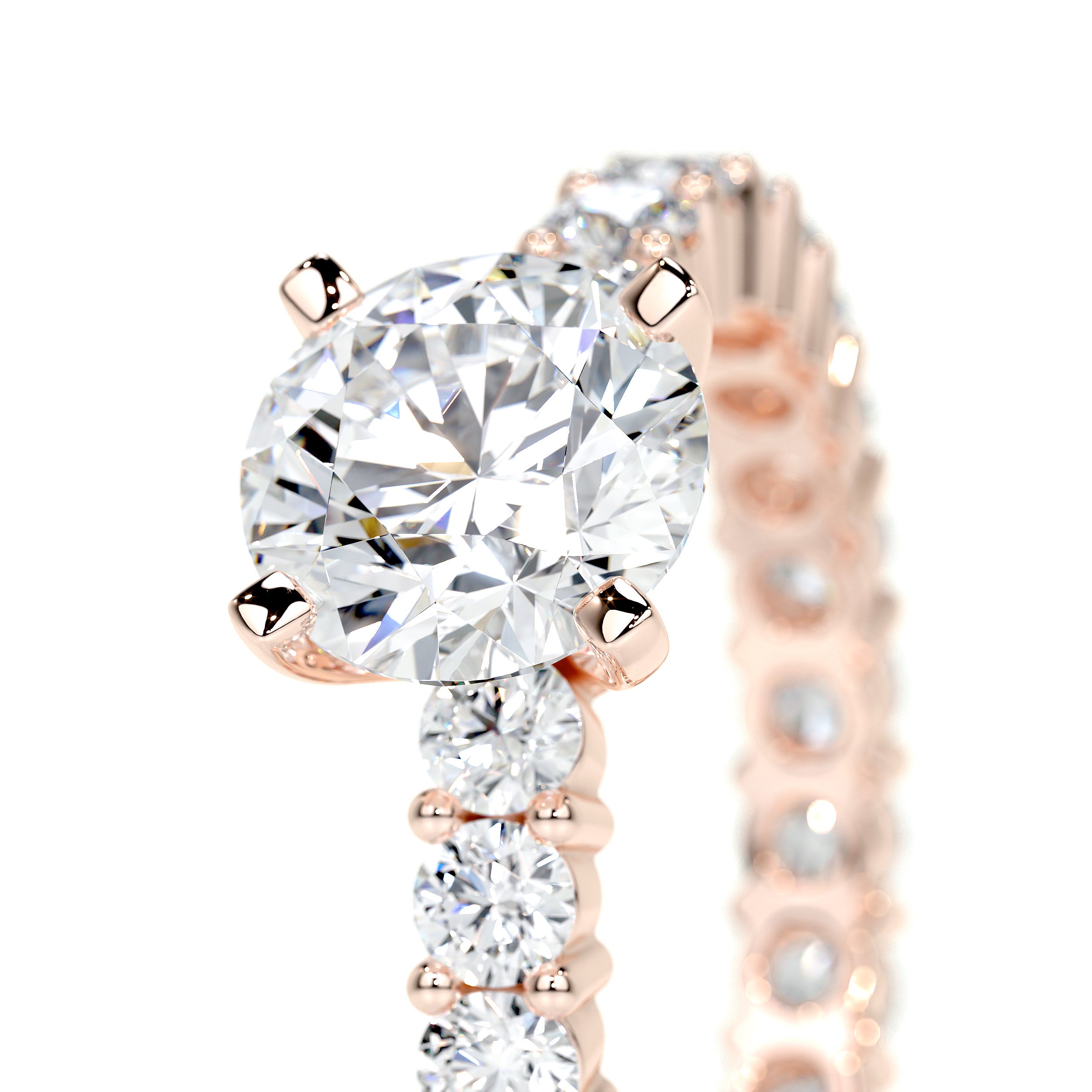 Jenna Lab Grown Diamond Ring -14K Rose Gold、mySite、hinf8tx79