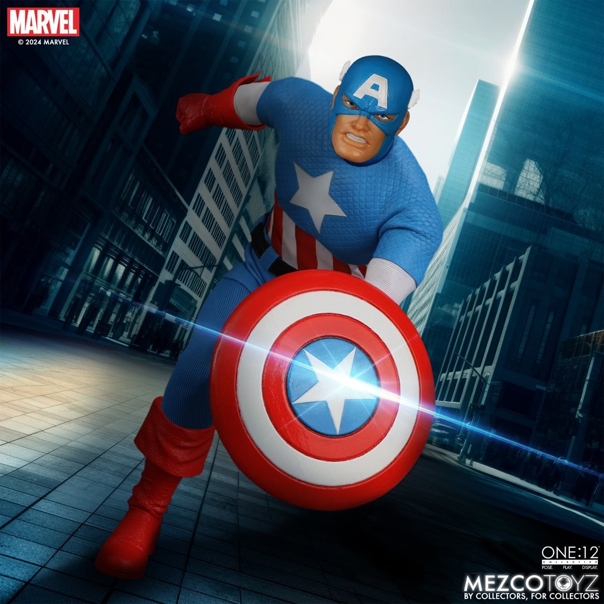 Marvel Comics Mezco One:12 Collective Captain America (Silver Age)、mySite、hgirdovlk