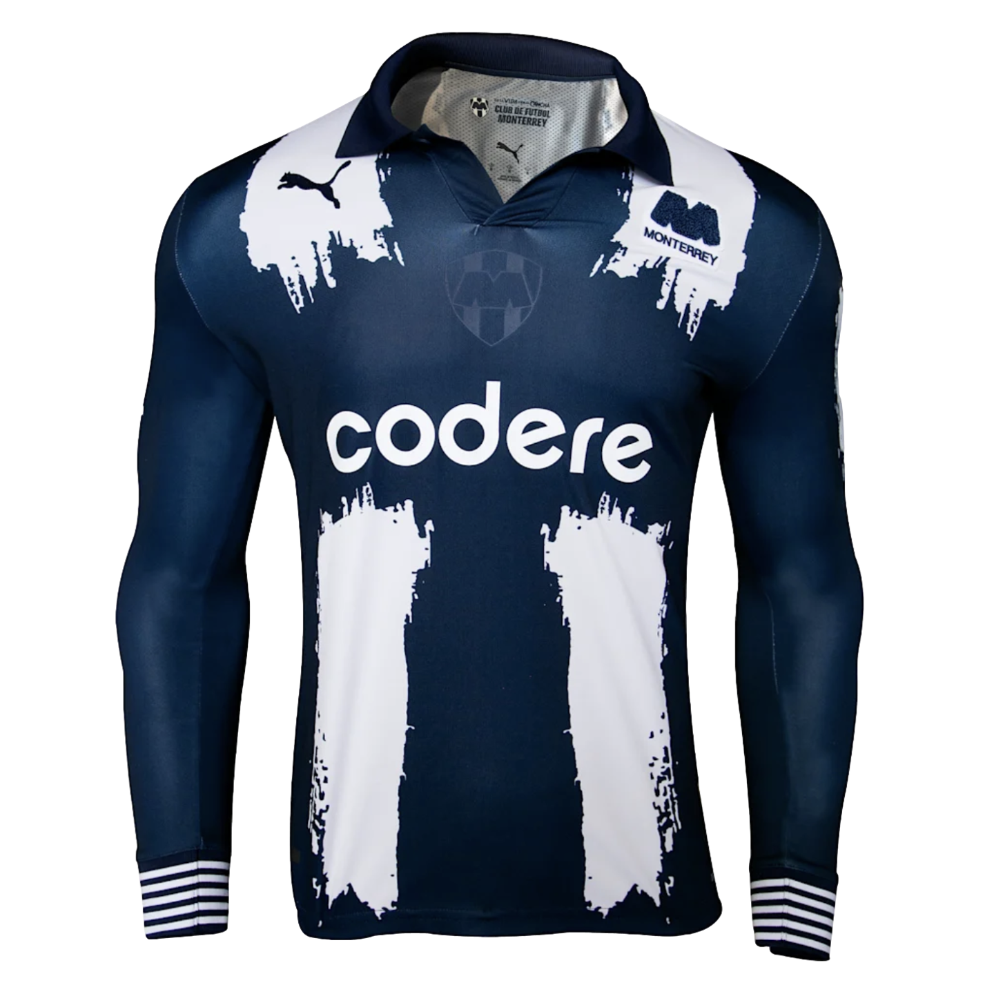 Puma Monterrey 2025 CWC SE Long Sleeve Home Jersey、mySite、noshort
