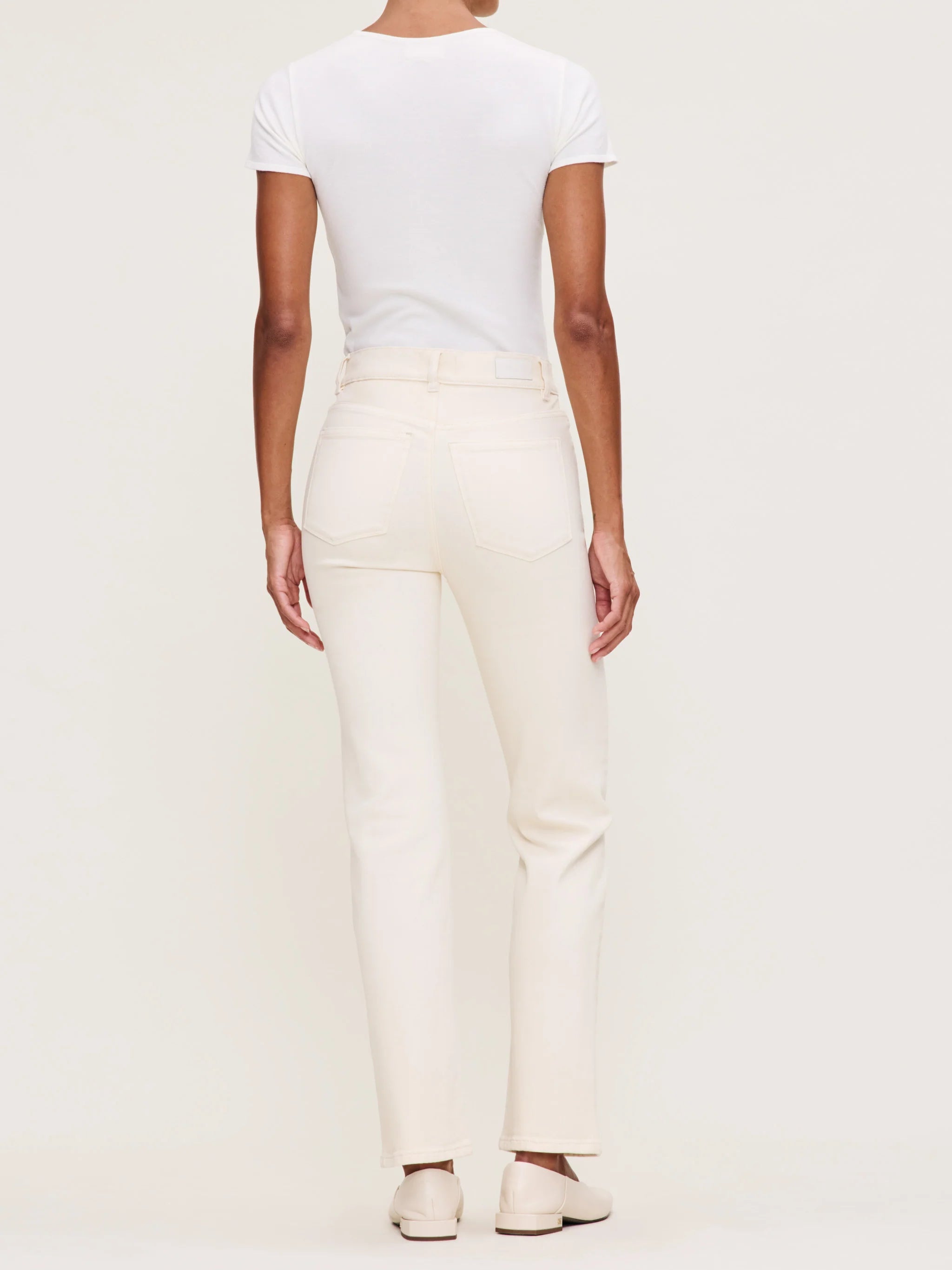 DL1961 Halle Straight: High Rise Instasculpt 29、mySite、noshort